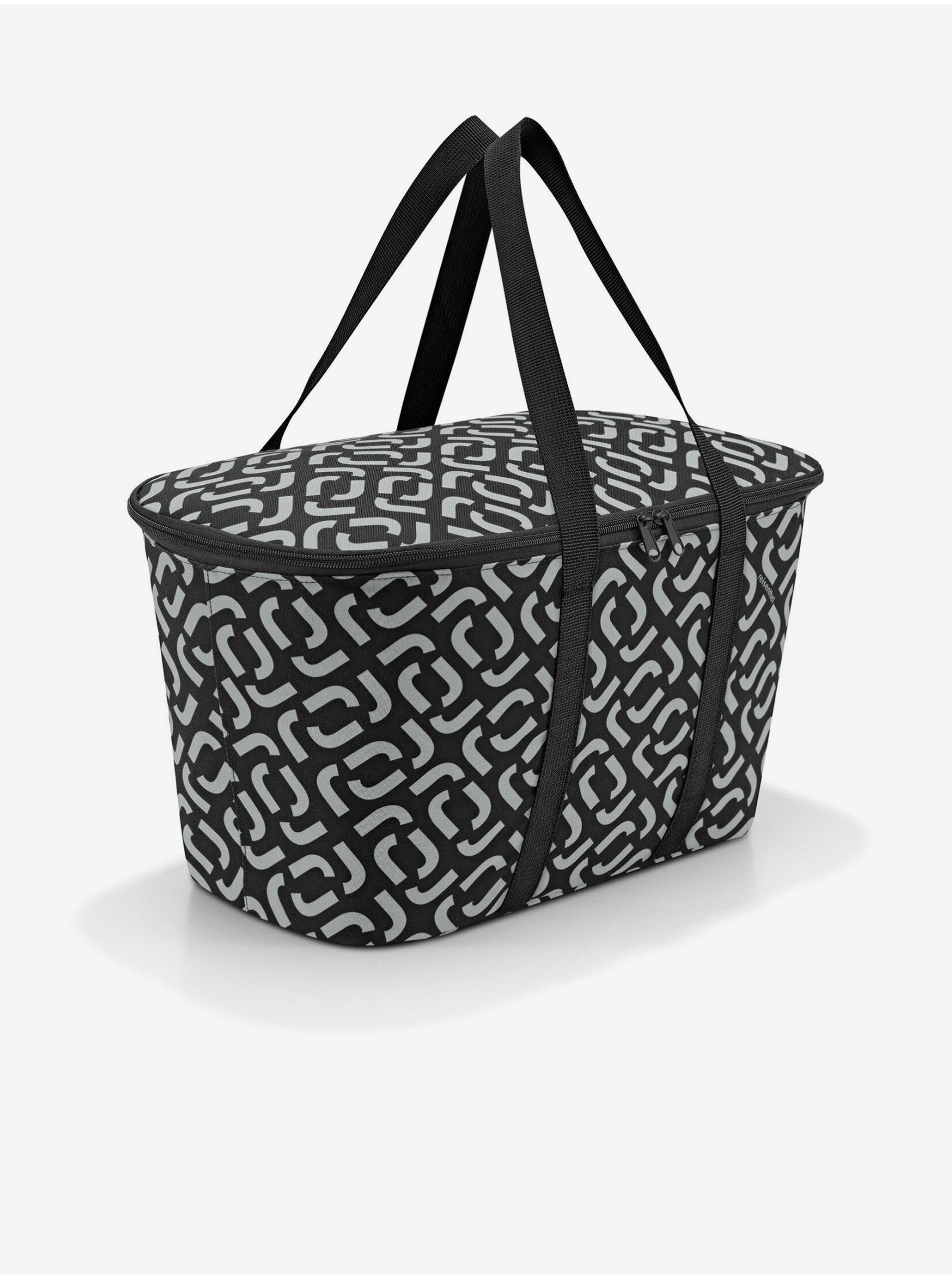 E-shop Černá vzorovaná chladící taška Reisenthel Coolerbag