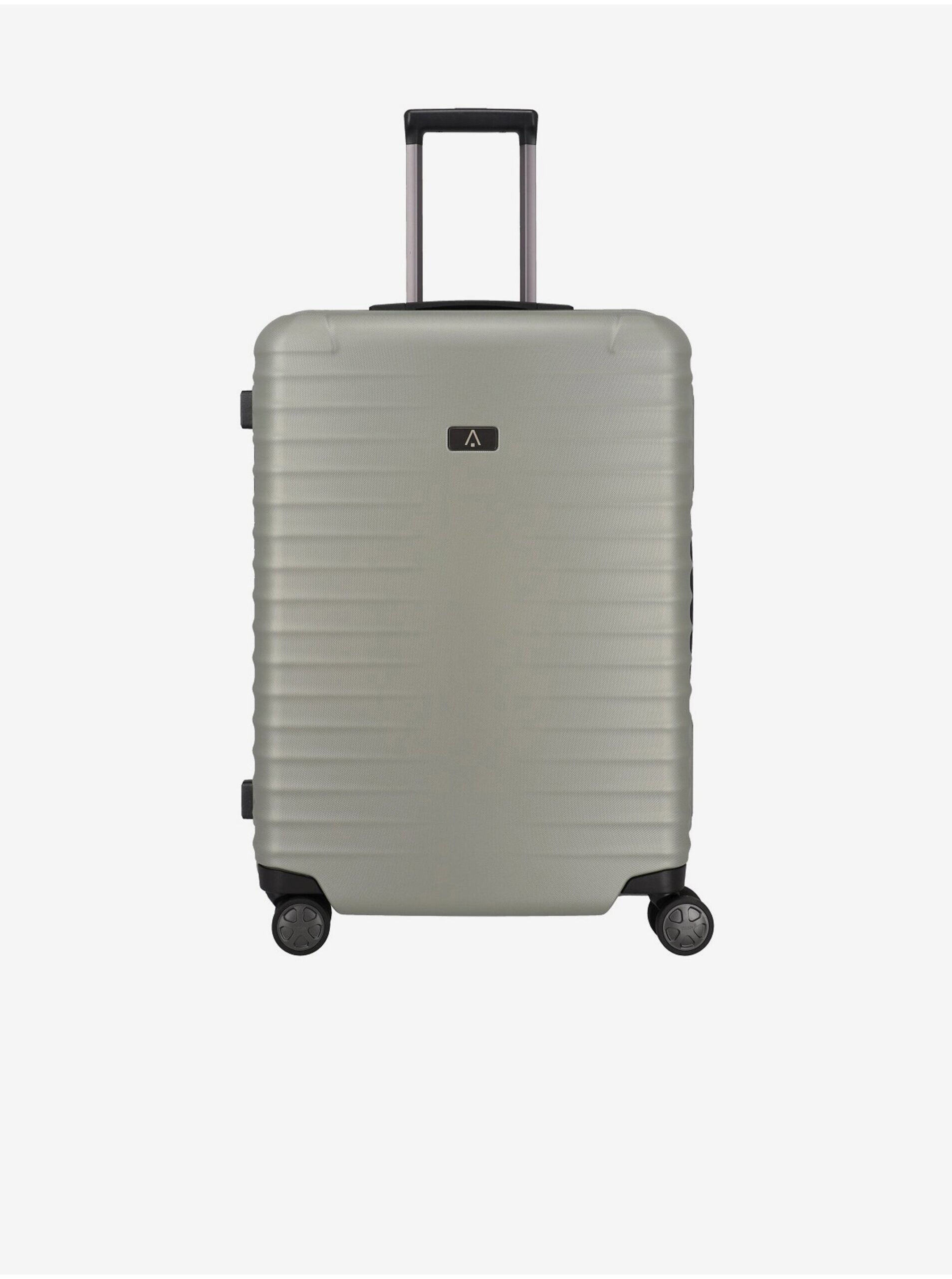 Levně Béžový cestovní kufr Titan Litron Frame M