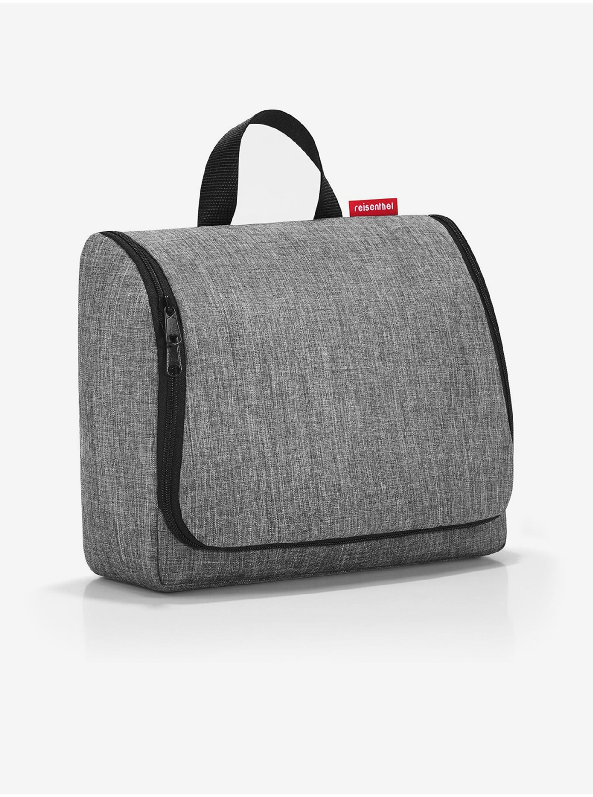 E-shop Sivá kozmetická taška Reisenthel Toiletbag XL Twist Silver