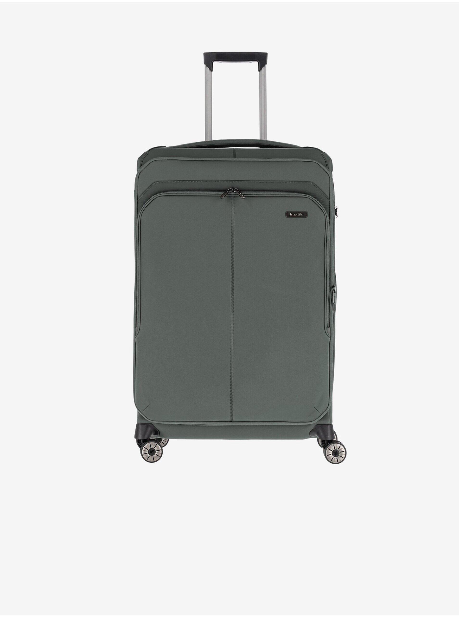 E-shop Zelený cestovní kufr Travelite Priima L