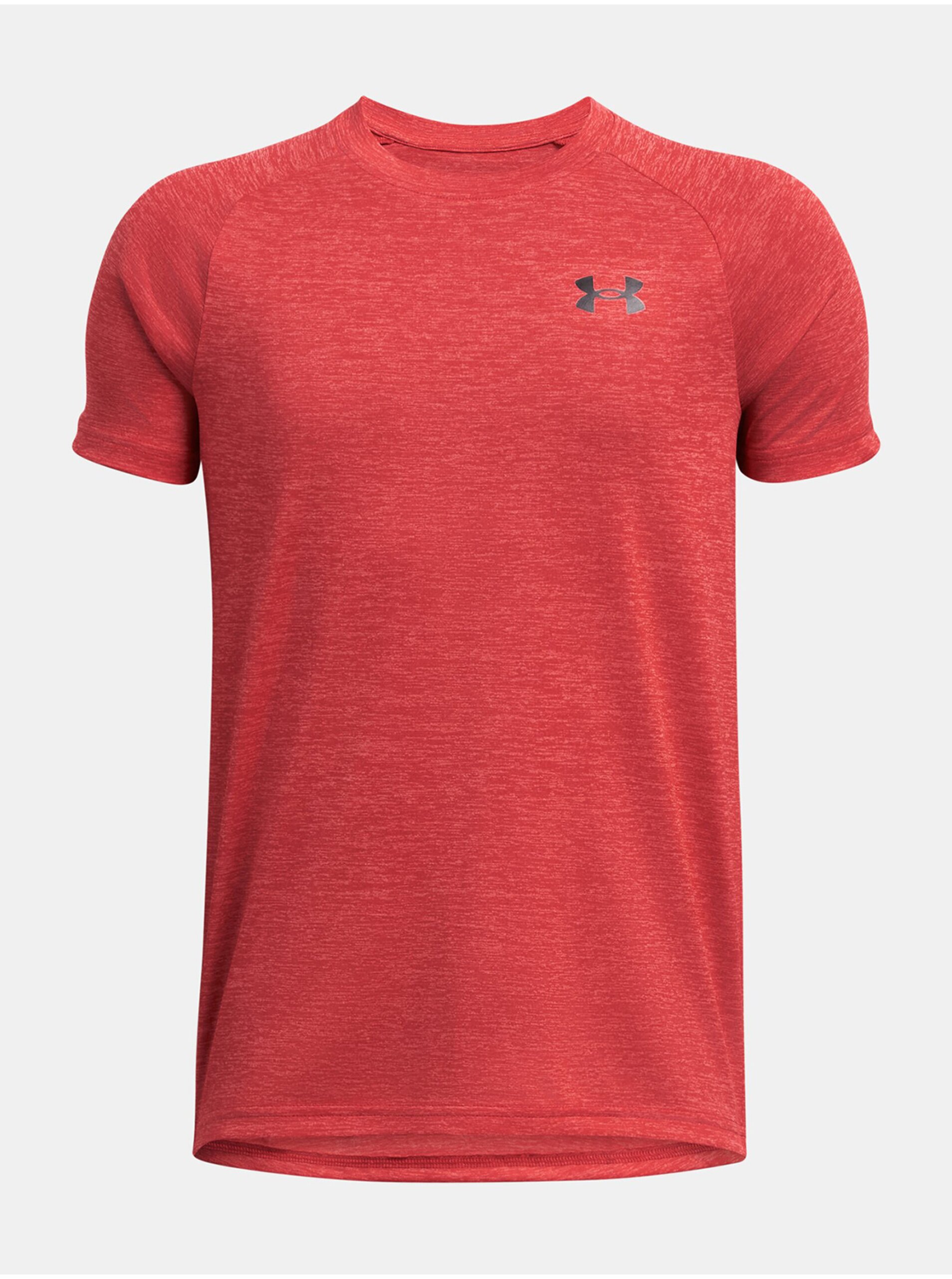 E-shop Červené sportovní tričko Under Armour UA Tech 2.0 SS