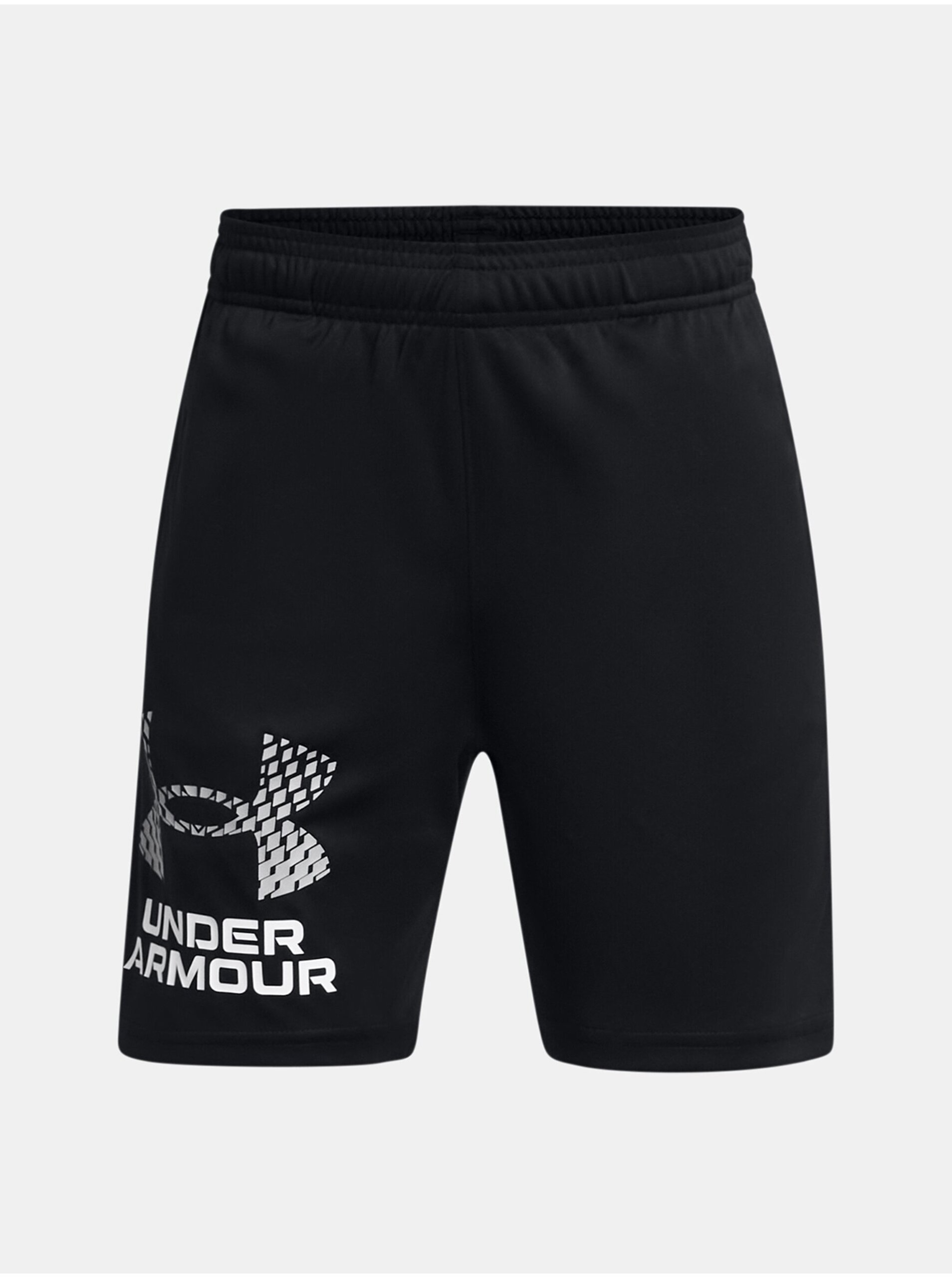 Lacno Čierne športové kraťasy Under Armour UA Tech Logo Shorts