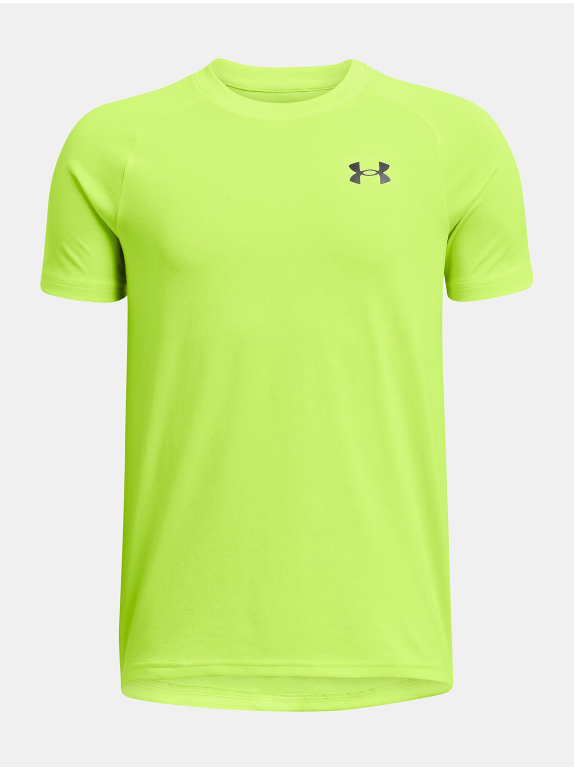 Levně Světle zelené sportovní tričko Under Armour UA Tech 2.0 SS
