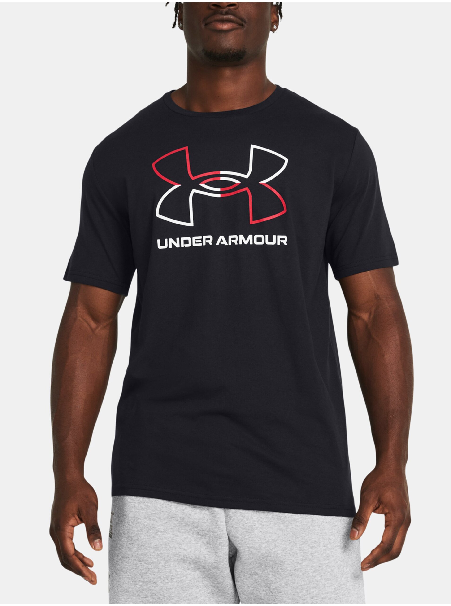 Levně Černé tričko Under Armour UA GL FOUNDATION UPDATE SS