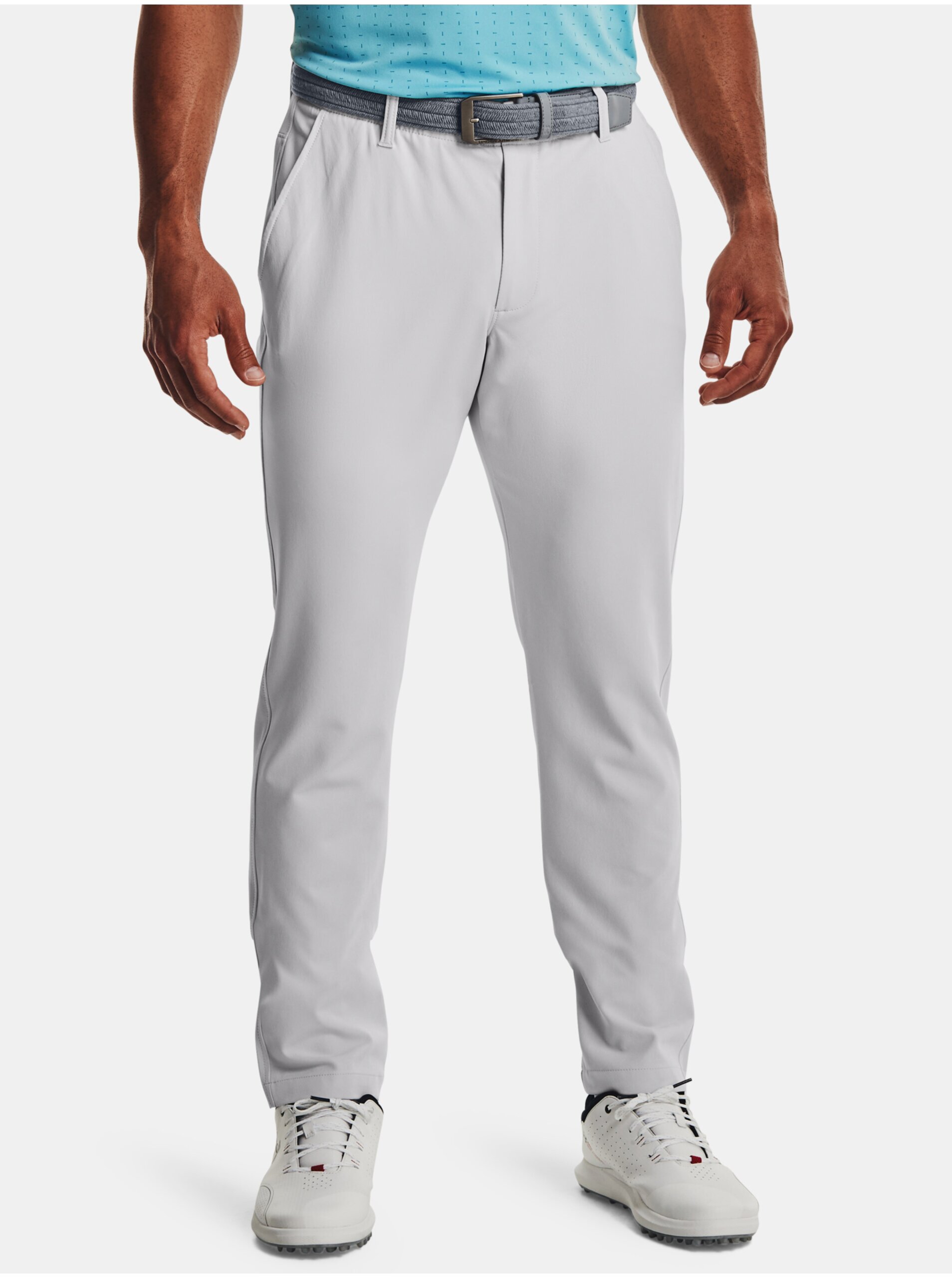 Levně Šedé kalhoty Under Armour UA Drive Tapered Pant