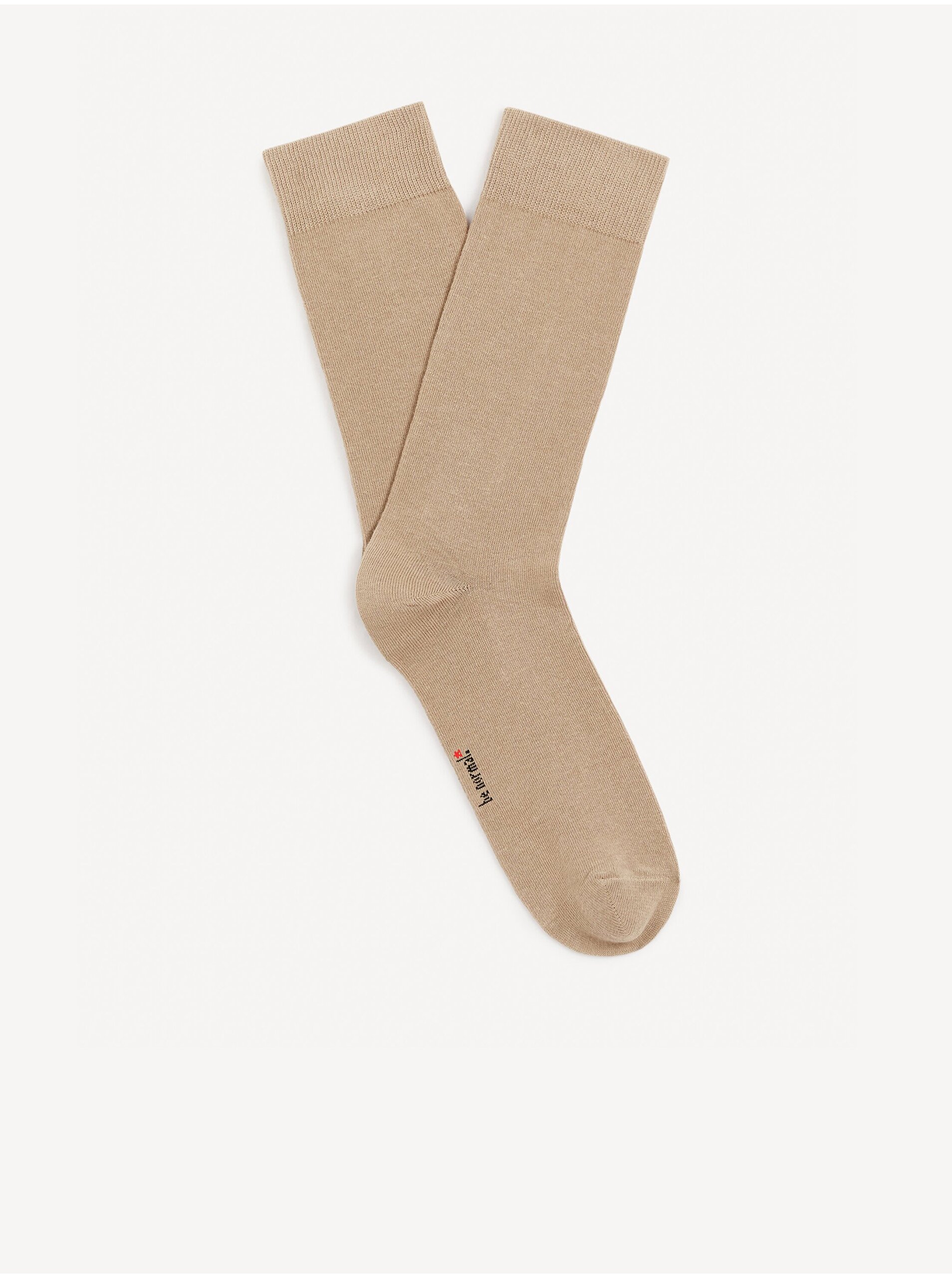 E-shop Béžové pánske ponožky Celio Milof