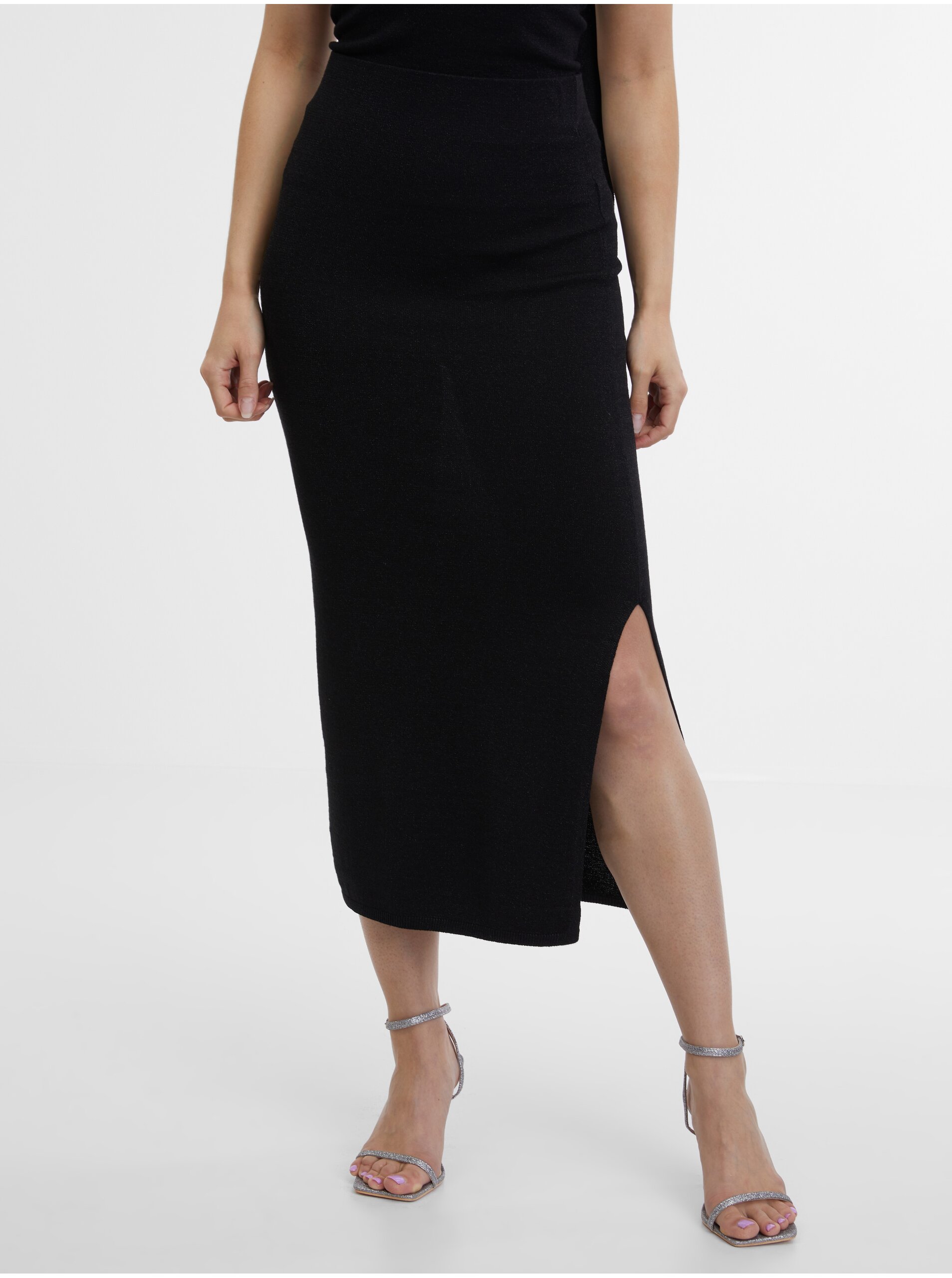 E-shop Černá dámská sukně ORSAY