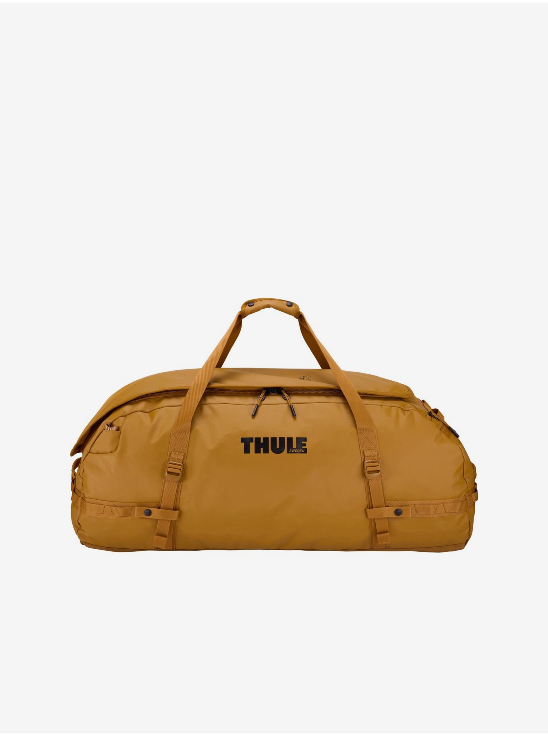 Levně Hořčicová sportovní taška Thule Chasm (130 l)