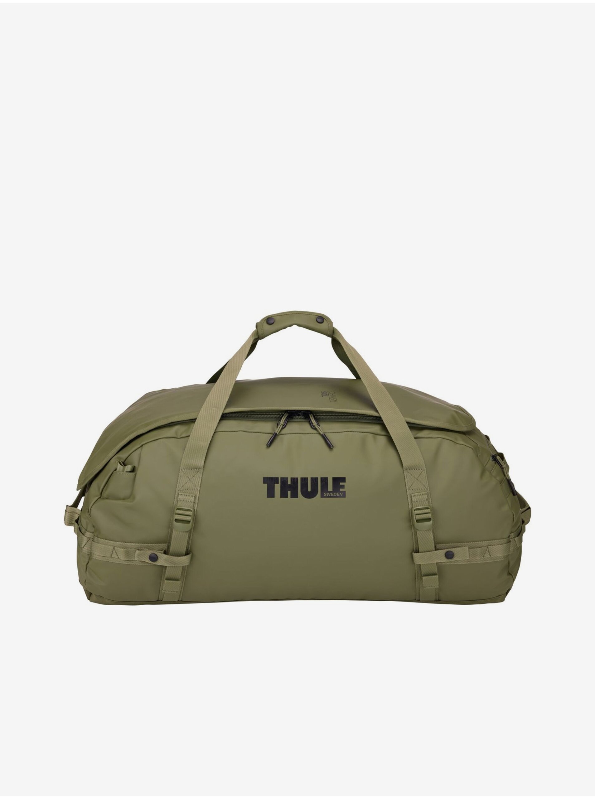 Levně Khaki cestovní taška 90 l Thule Chasm