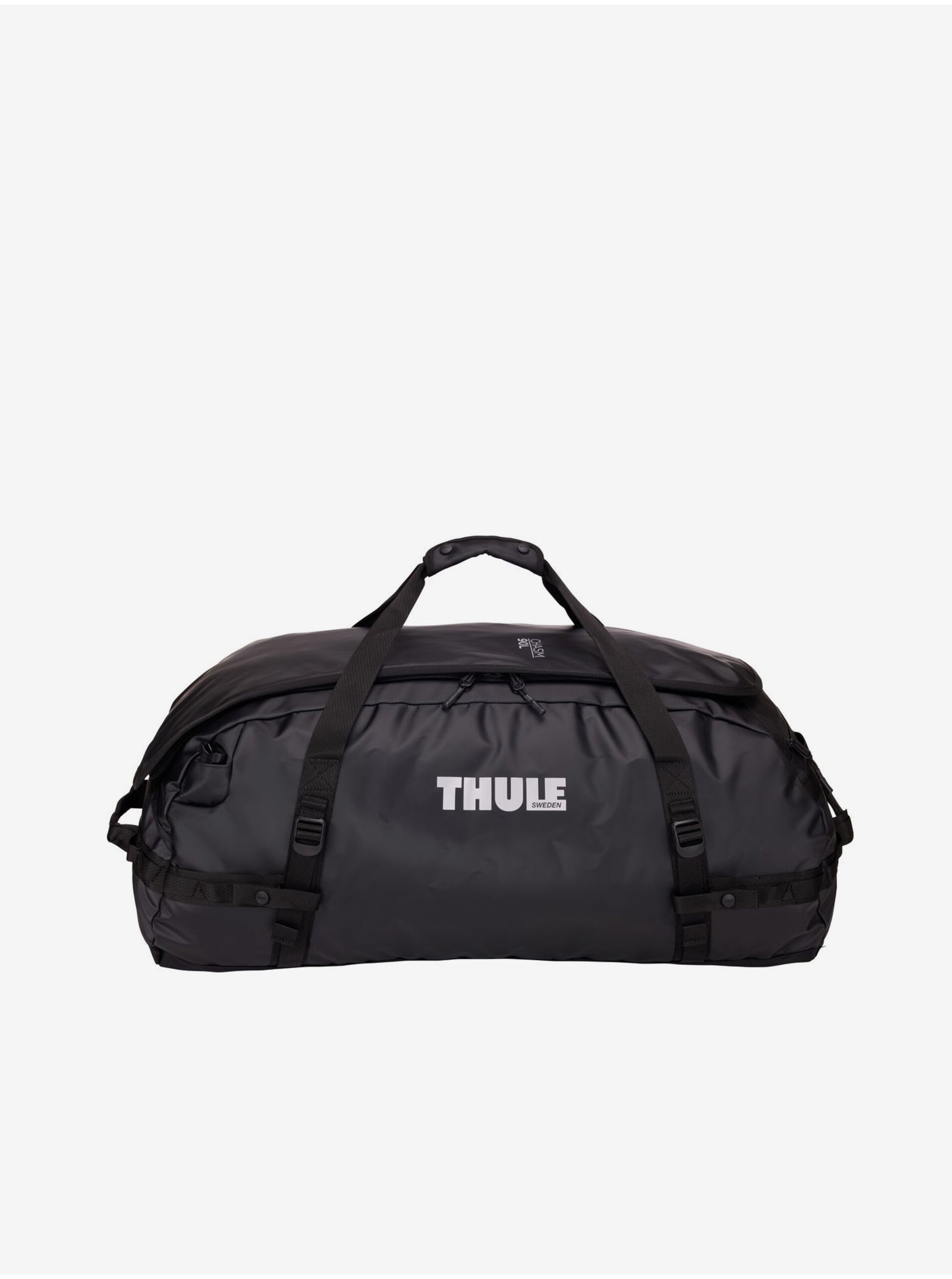 Lacno Čierna cestovná taška 90 l Thule Chasm