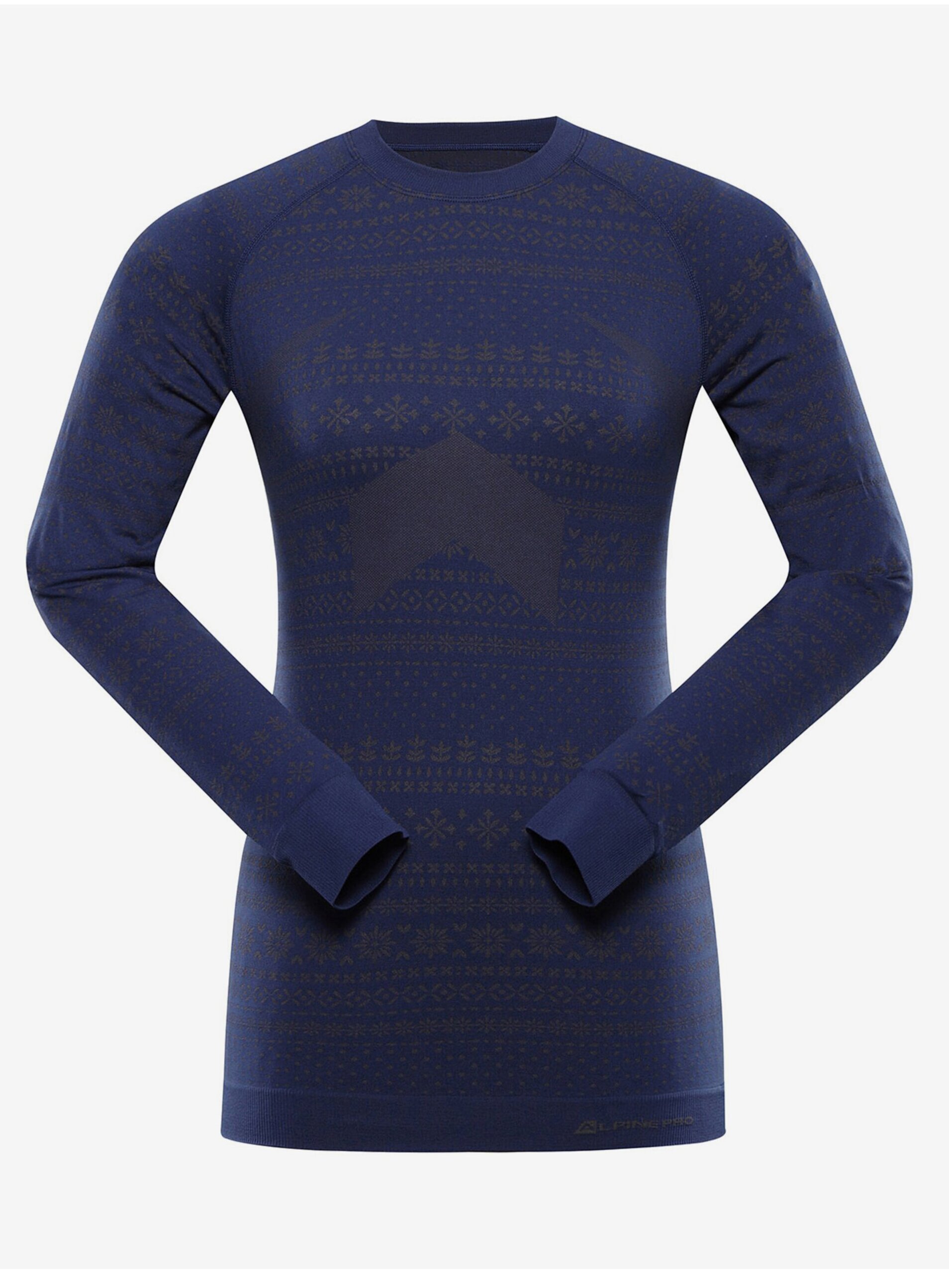 Levně Tmavě modré dámské sportovní tričko ALPINE PRO Ambosa