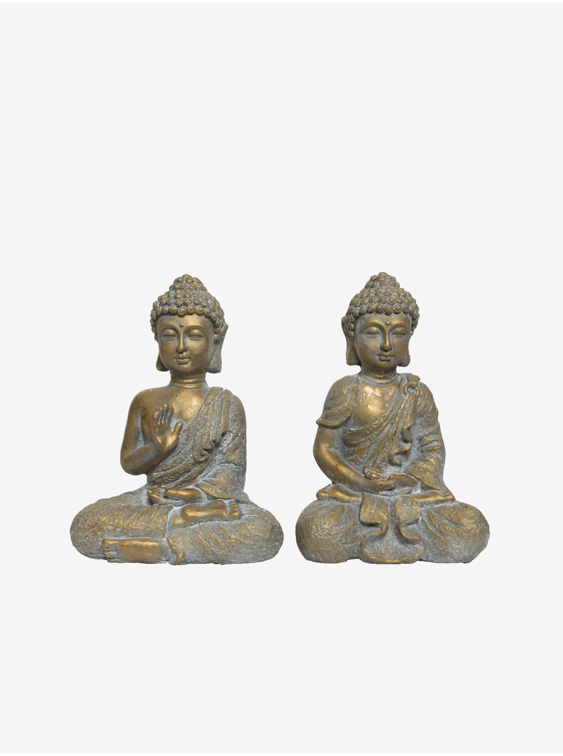 E-shop Sada dvou sošek Buddhů Kaemingk (2ks)