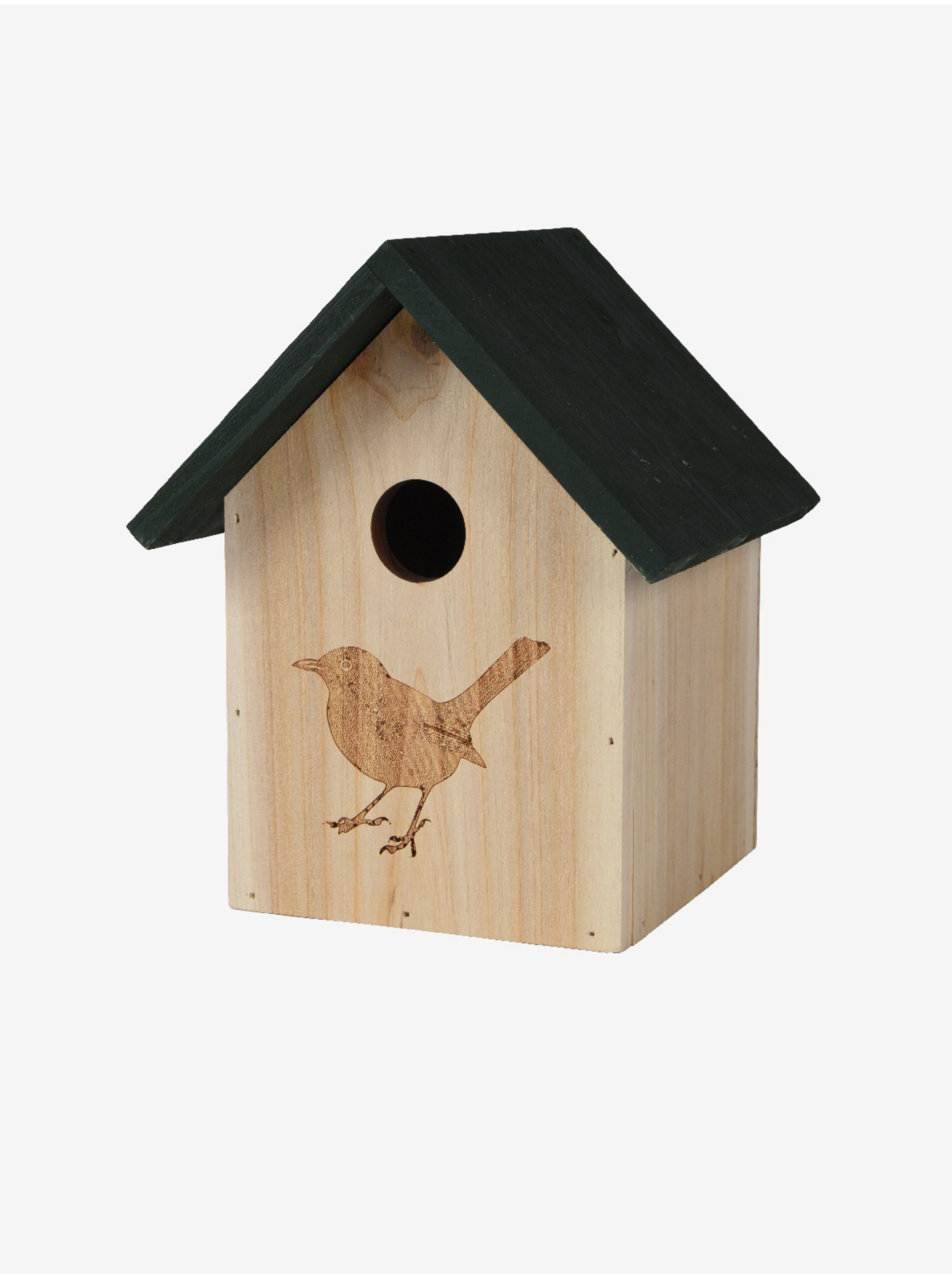 E-shop Dřevěný hnízdící domeček pro sýkorky Kaemingk