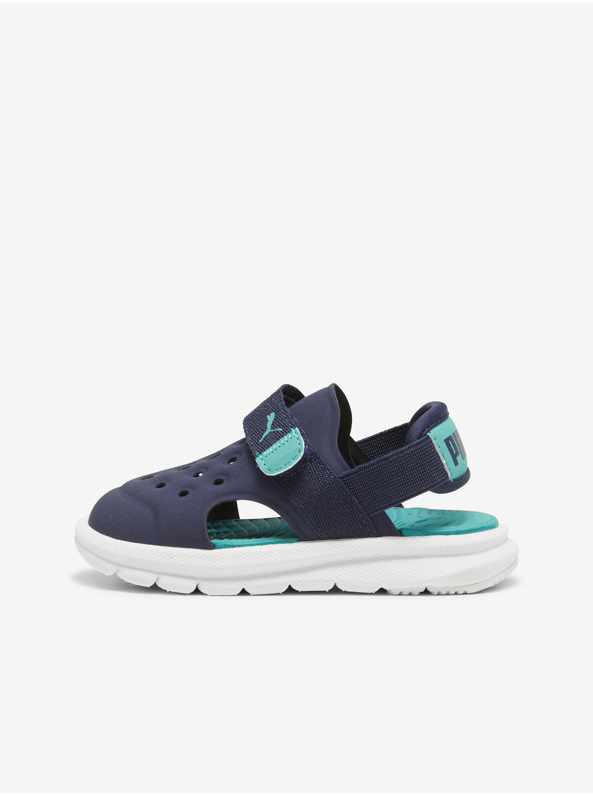 E-shop Tmavě modré klučičí sandály Puma Evolve Sandal AC Inf