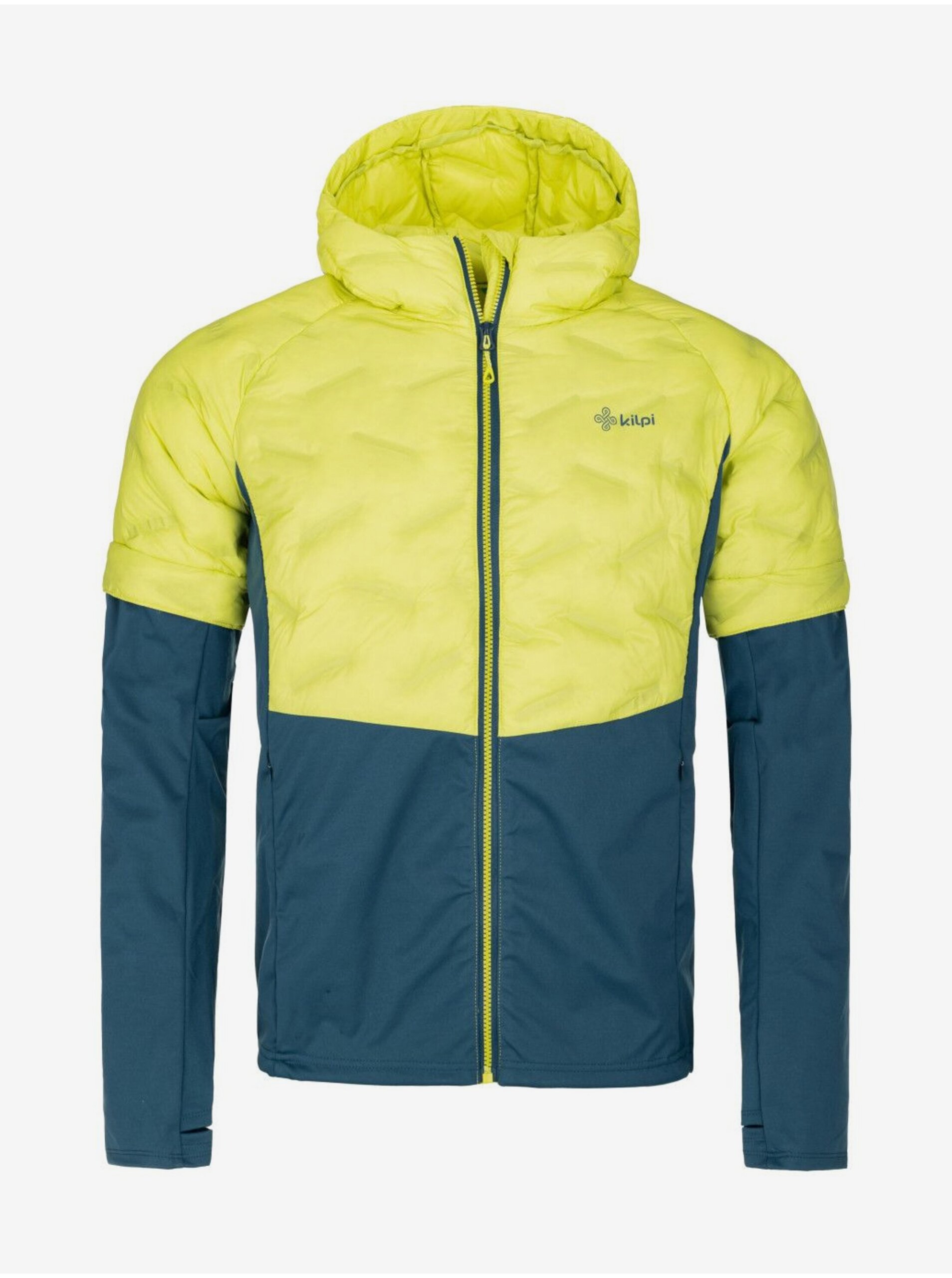 Lacno Modro-žltá pánska outdoorová bunda Kilpi Verons-M