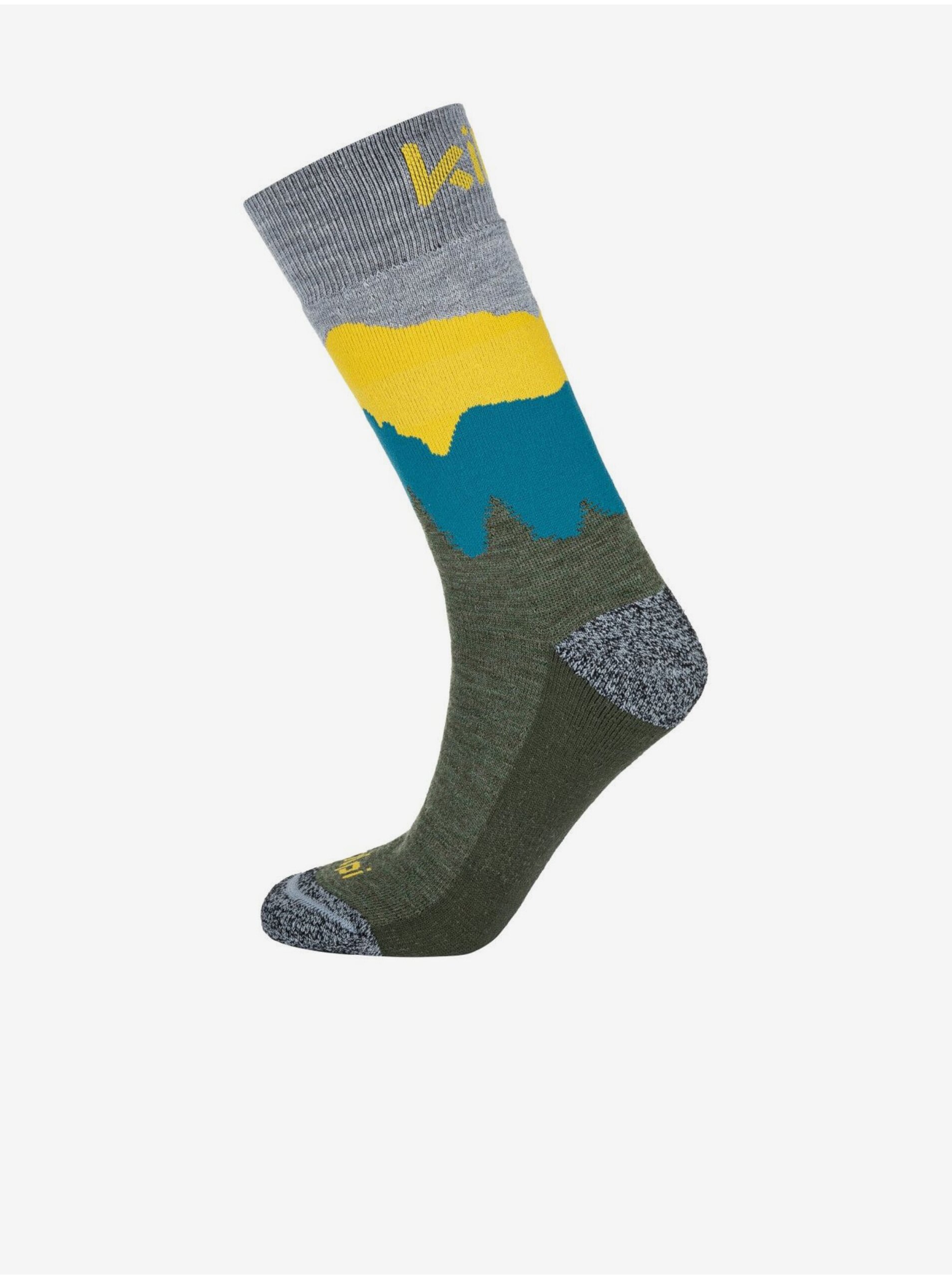 Lacno Farebné univerzálne turistické ponožky Kilpi NORS-U