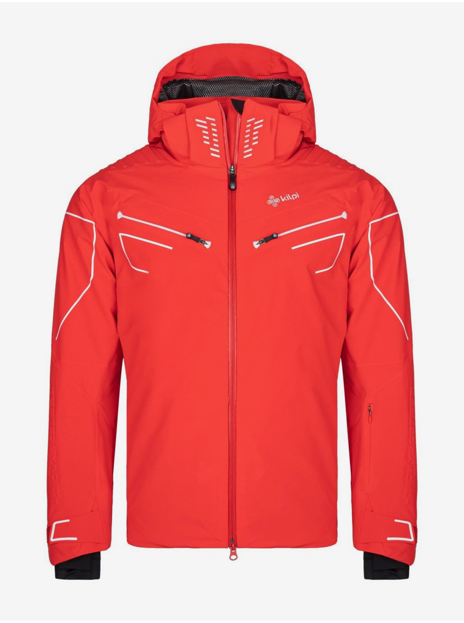 Levně Červená pánská lyžařská bunda Kilpi Hyder-M