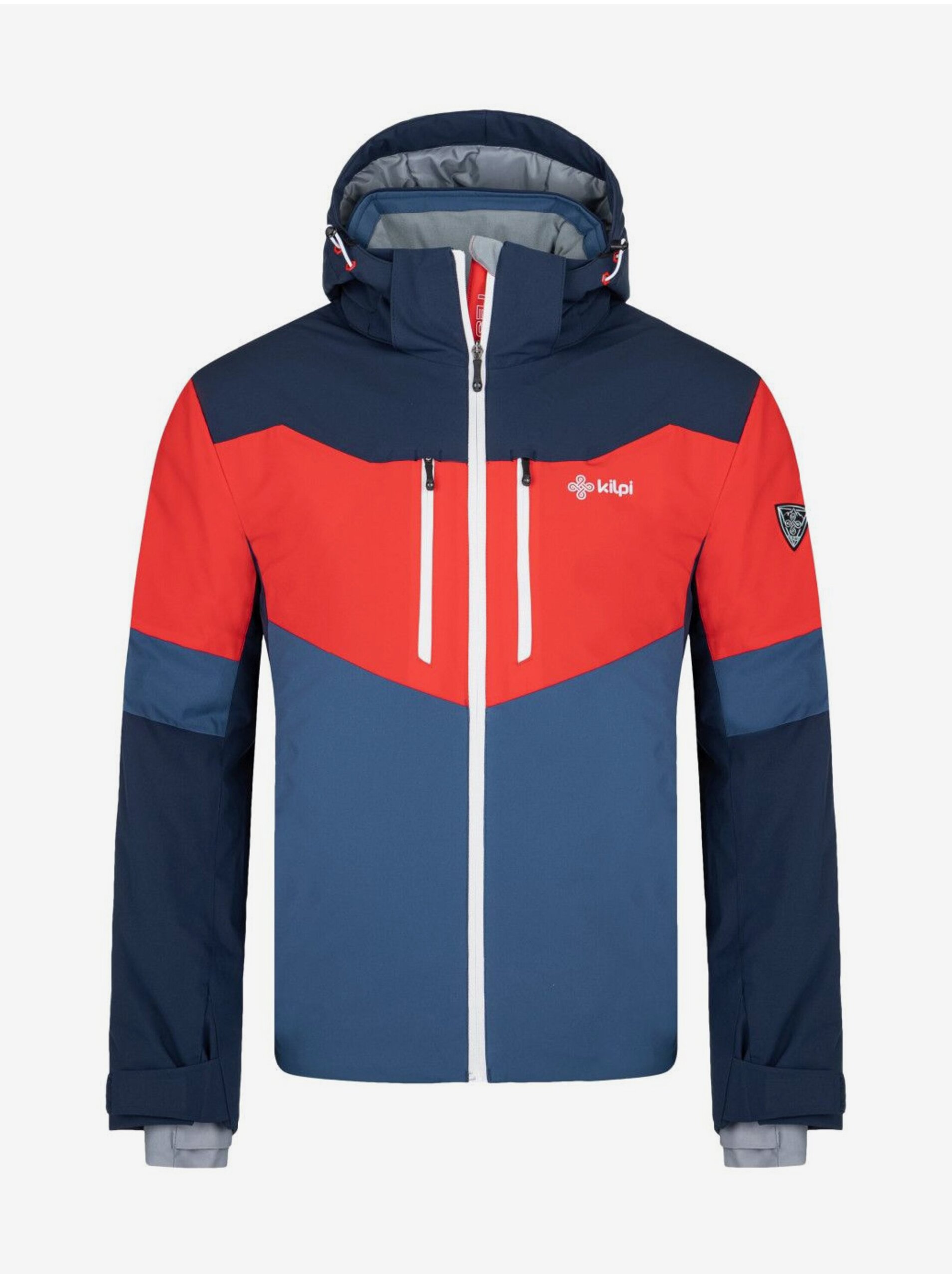 Lacno Červeno-modrá pánská lyžařská bunda Kilpi Sion-M