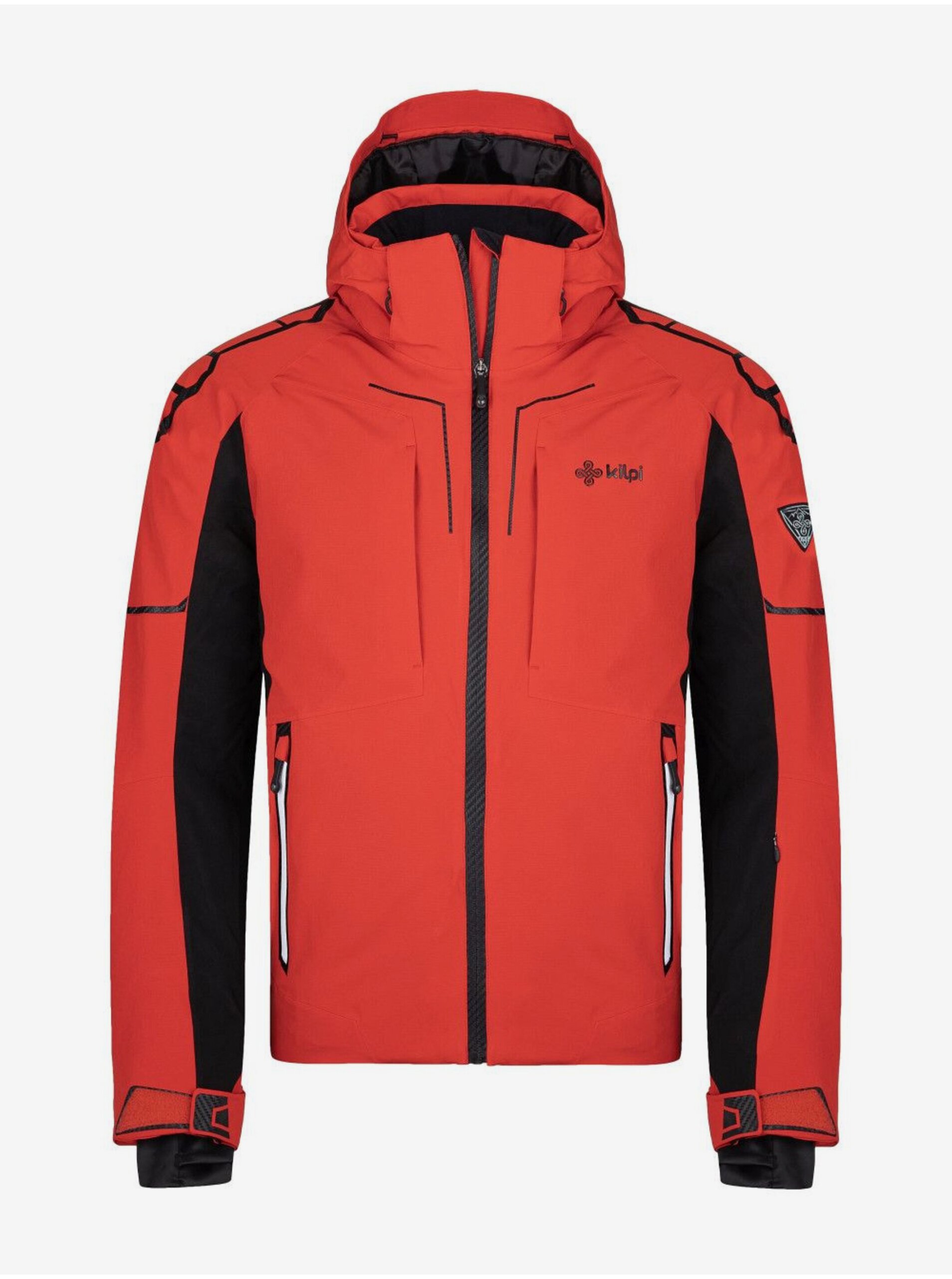 Levně Červená pánská lyžařská bunda Kilpi Turnau-M