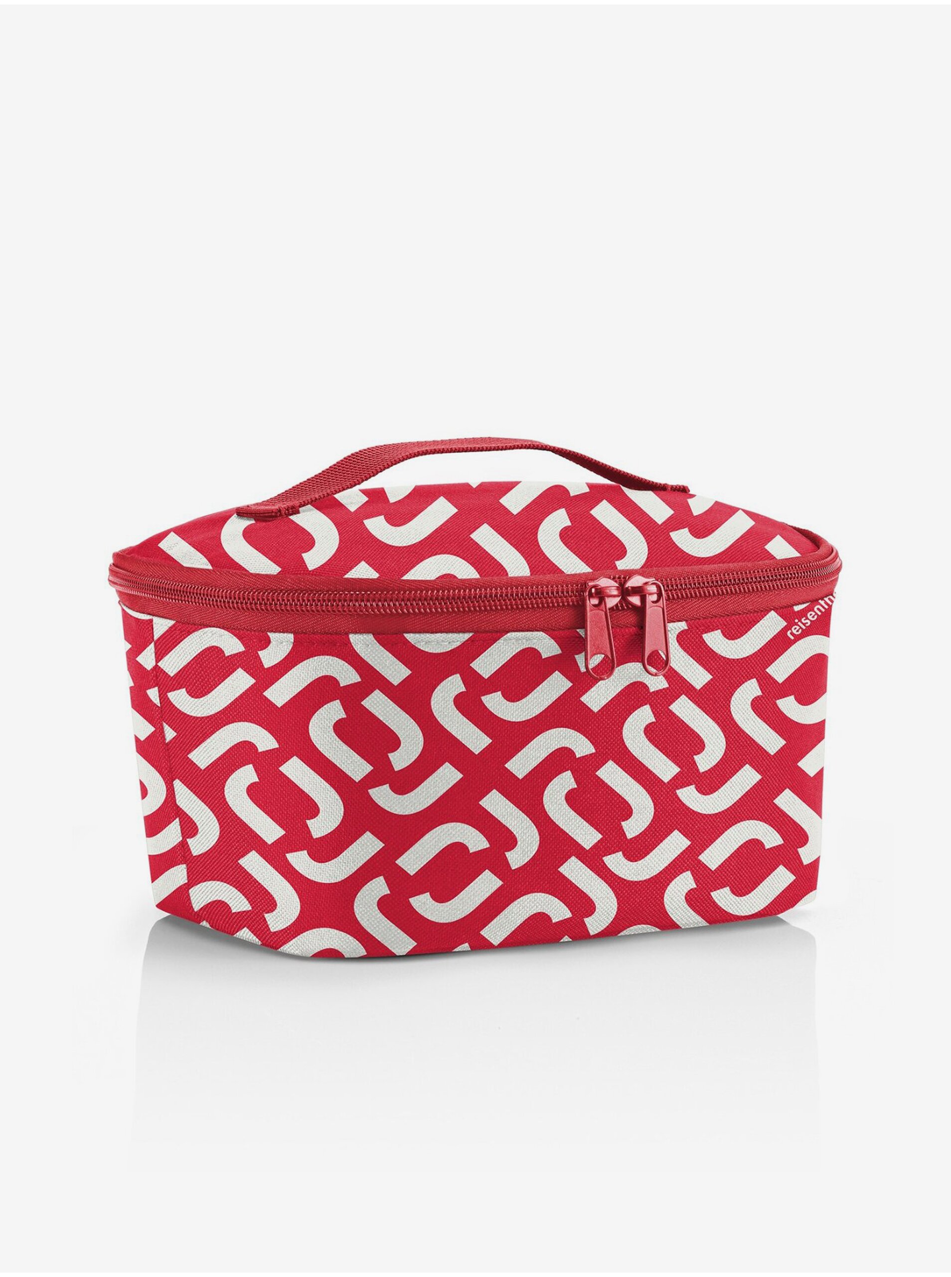 E-shop Bílo-červená vzorovaná chladící taška Reisenthel Coolerbag S Pocket