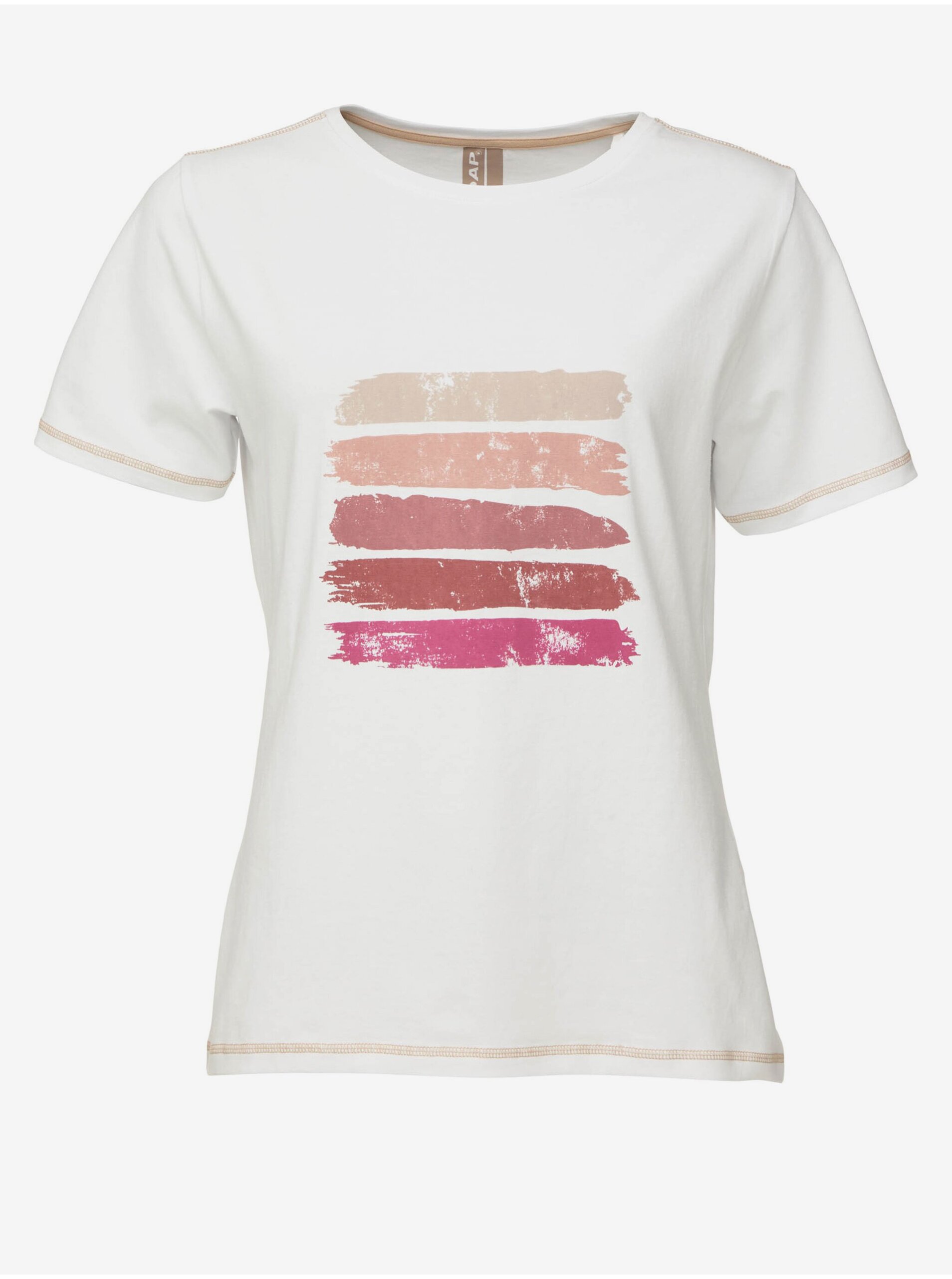 E-shop Bílé dámské tričko LOAP ABNELIS