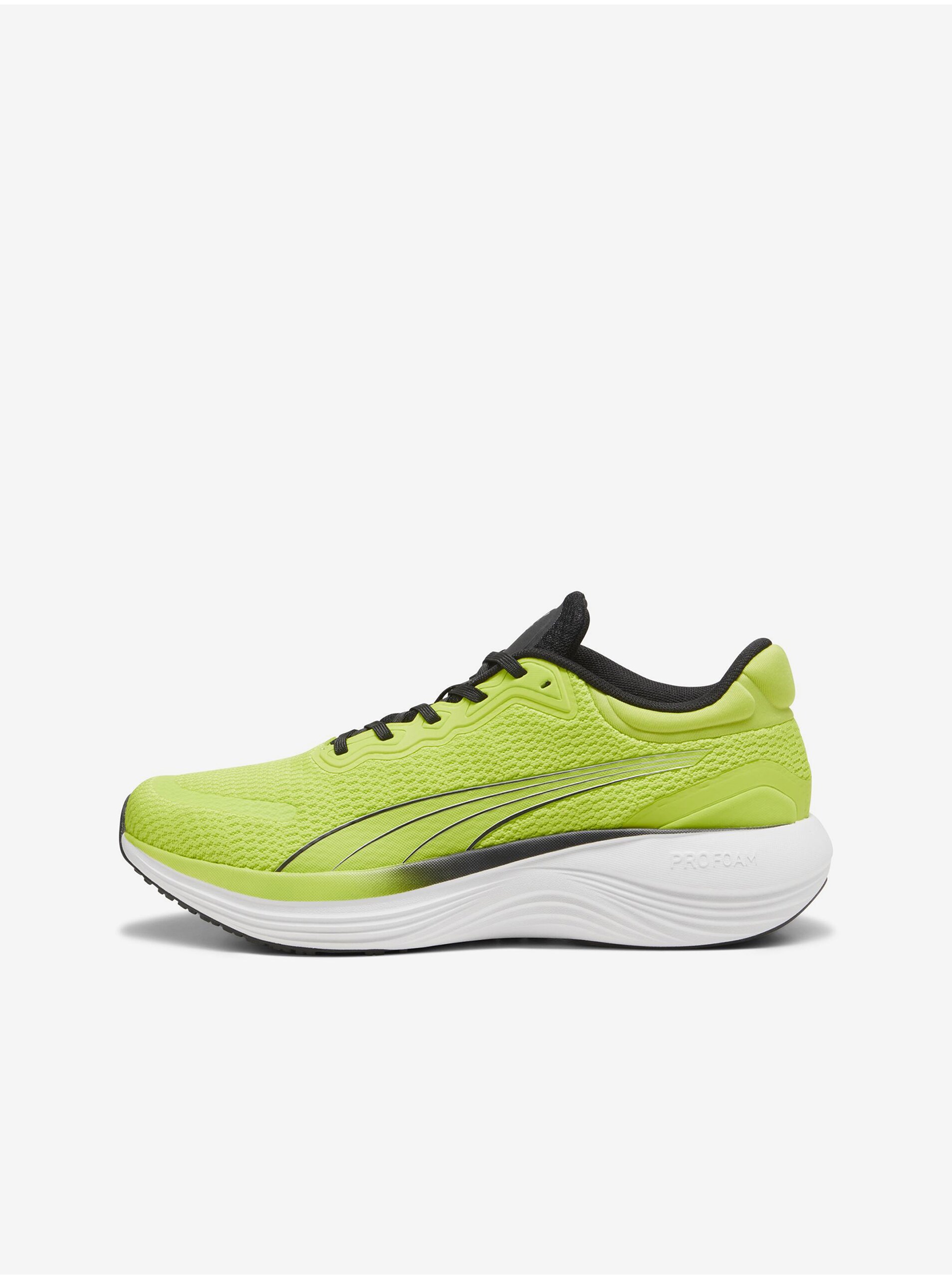 E-shop Světle zelené běžecké tenisky Puma Scend Pro
