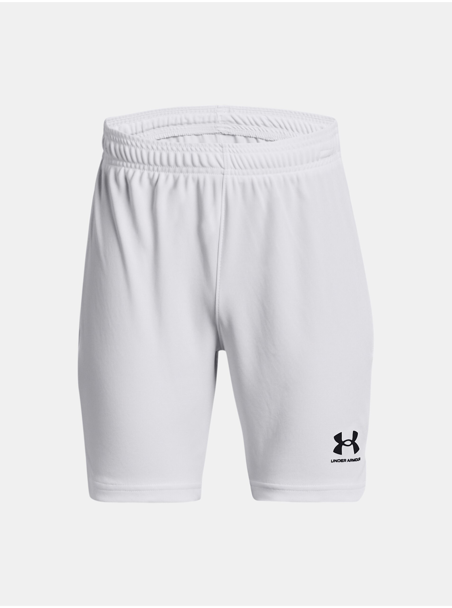 Levně Bílé kraťasy Under Armour Y Challenger Core Short