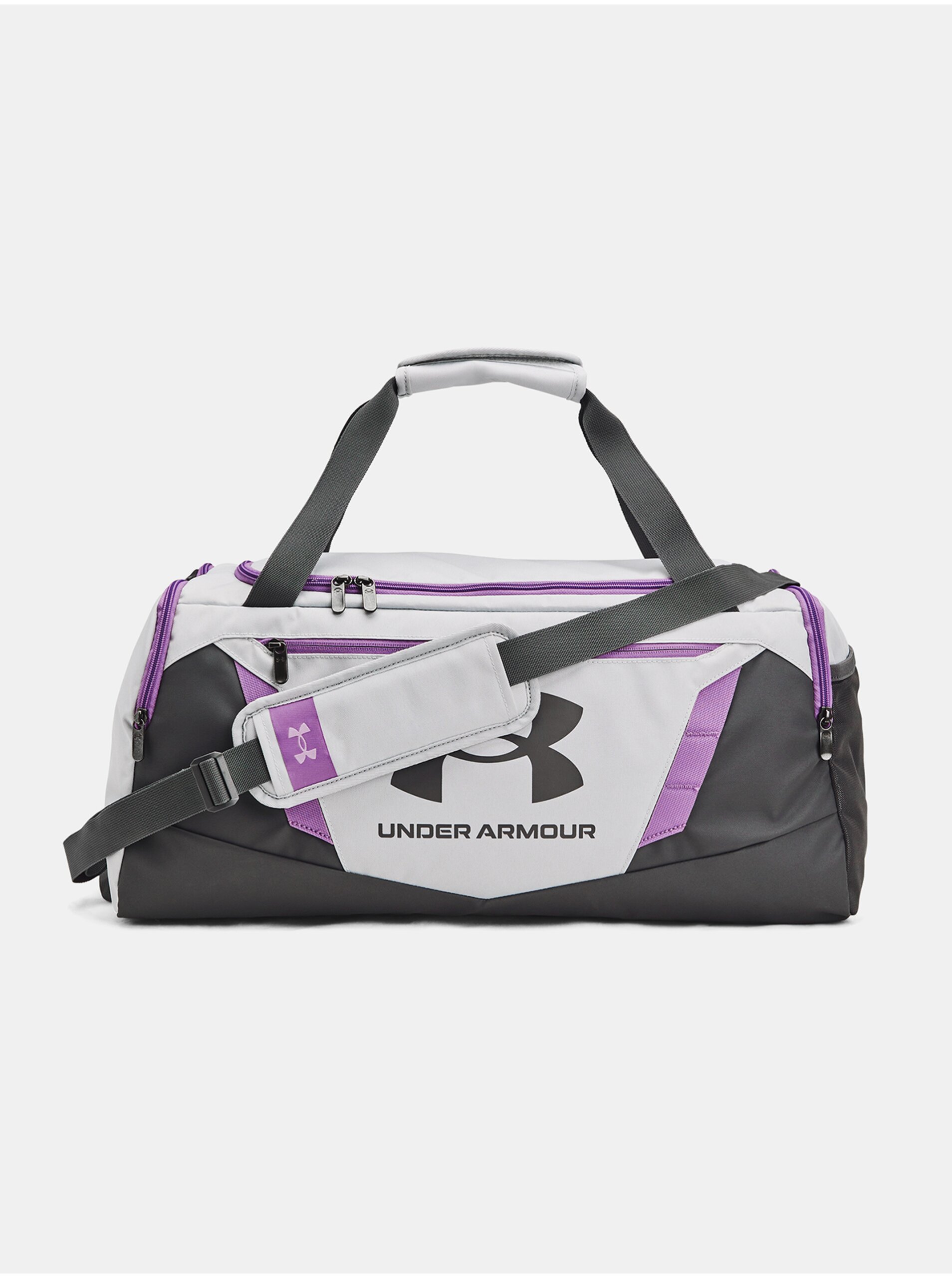 Levně Tmavě šedá sportovní taška Under Armour UA Undeniable 5.0 Duffle SM