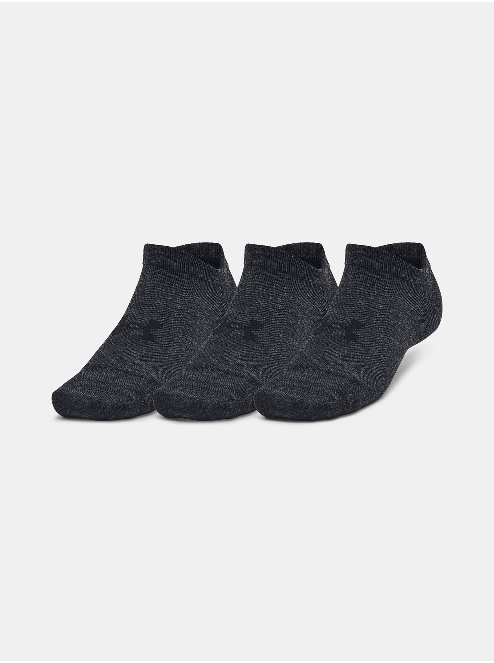 Levně Sada tří párů ponožek Under Armour UA Essential No Show 3pk
