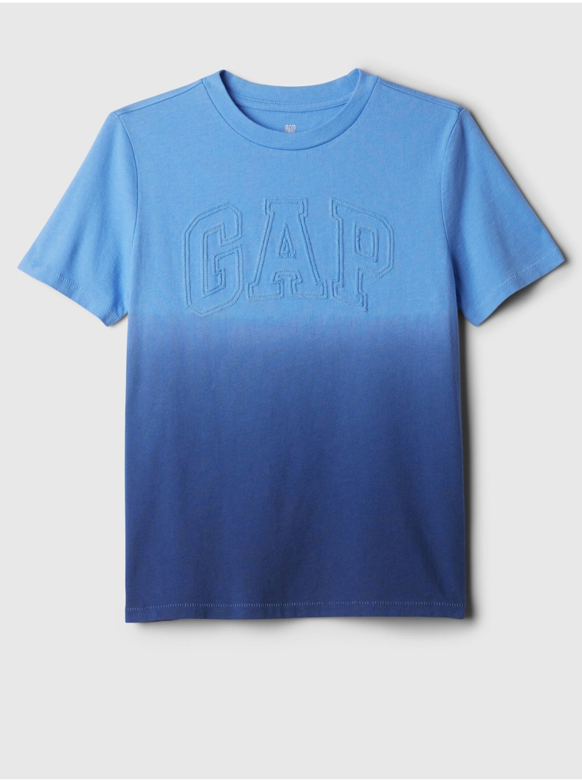 Lacno Modré chlapčenské tričko GAP