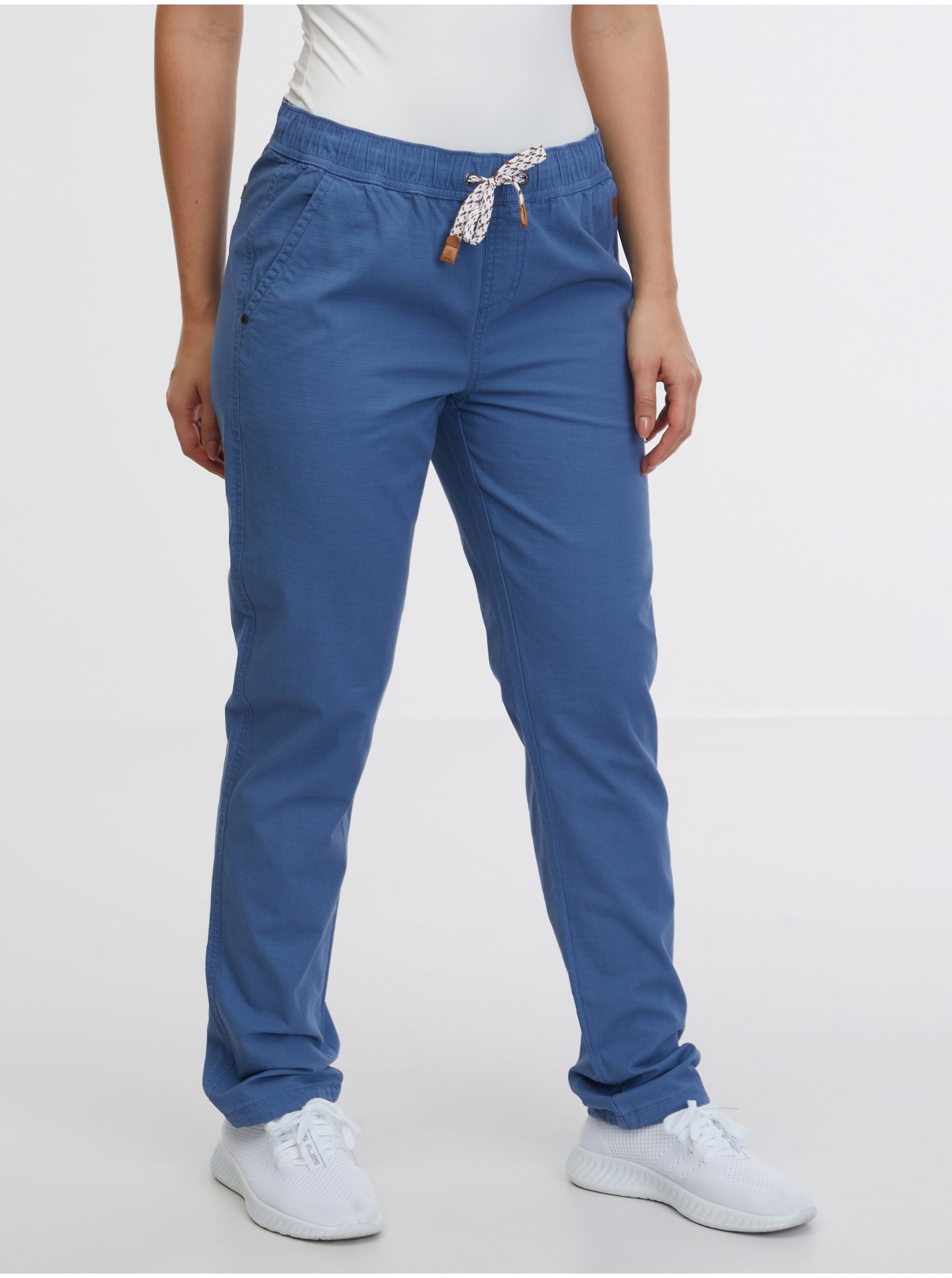 E-shop Modré dámské kalhoty SAM 73 Amalia