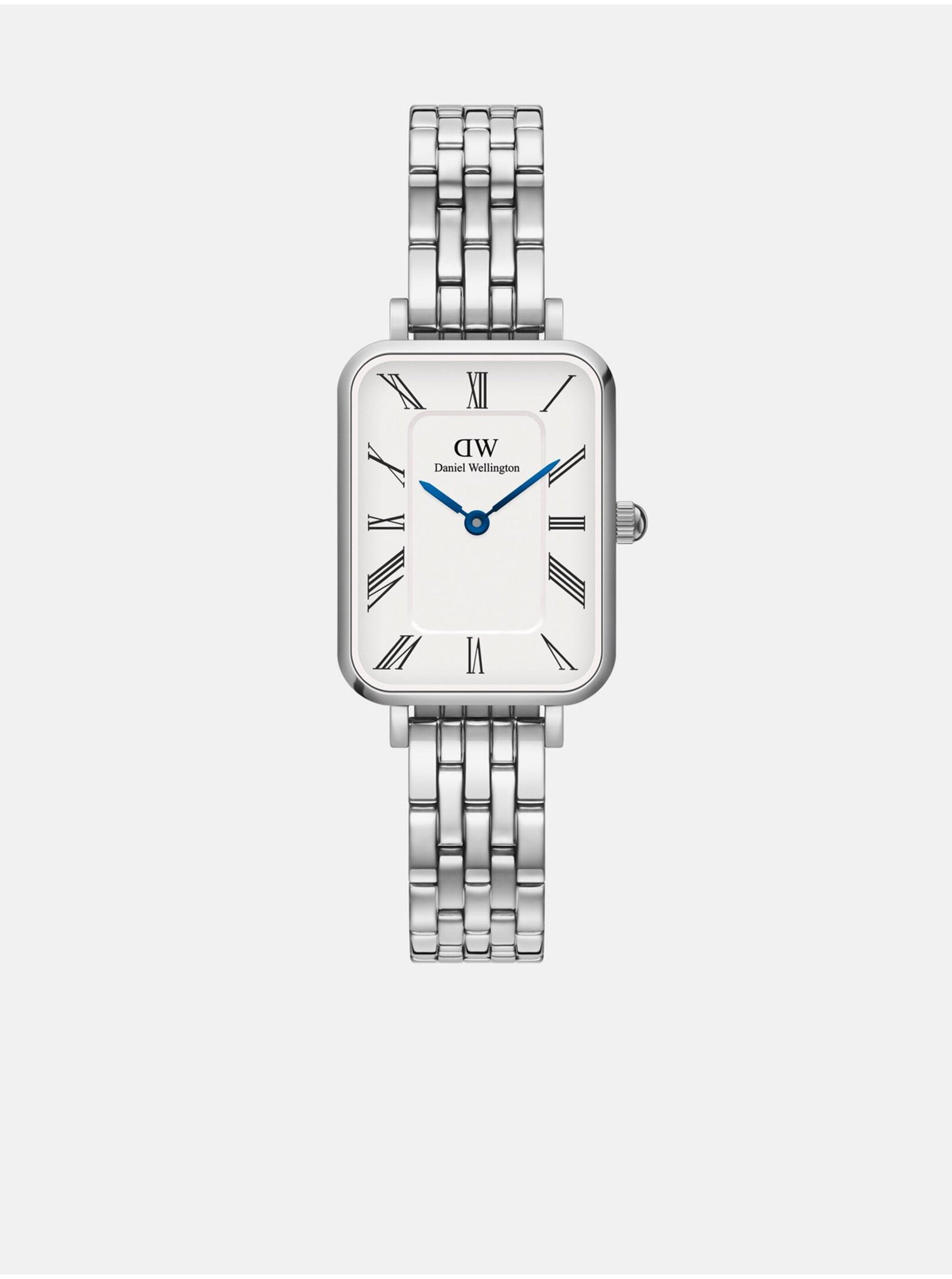 E-shop Stříbrné dámské hodinky Daniel Wellington Quadro 5-link