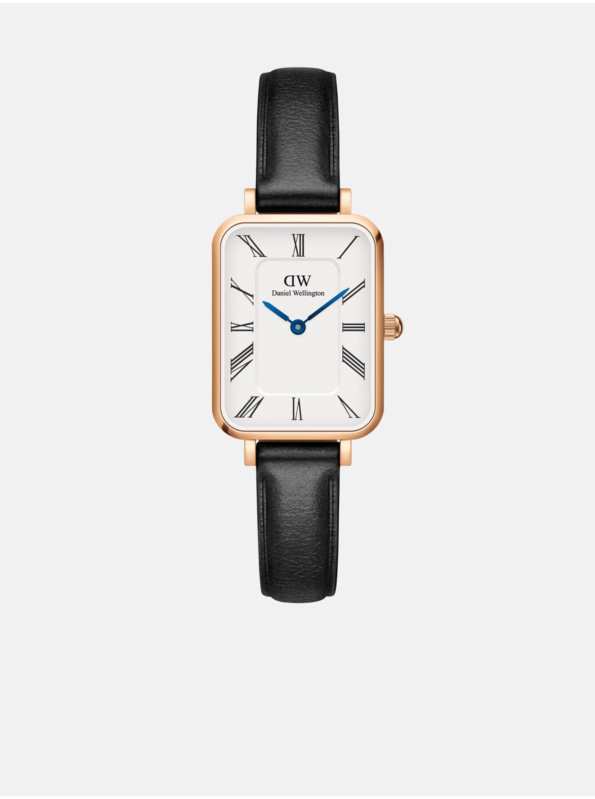 E-shop Růžovo-zlaté dámské hodinky Daniel Wellington Quadro Sheffield