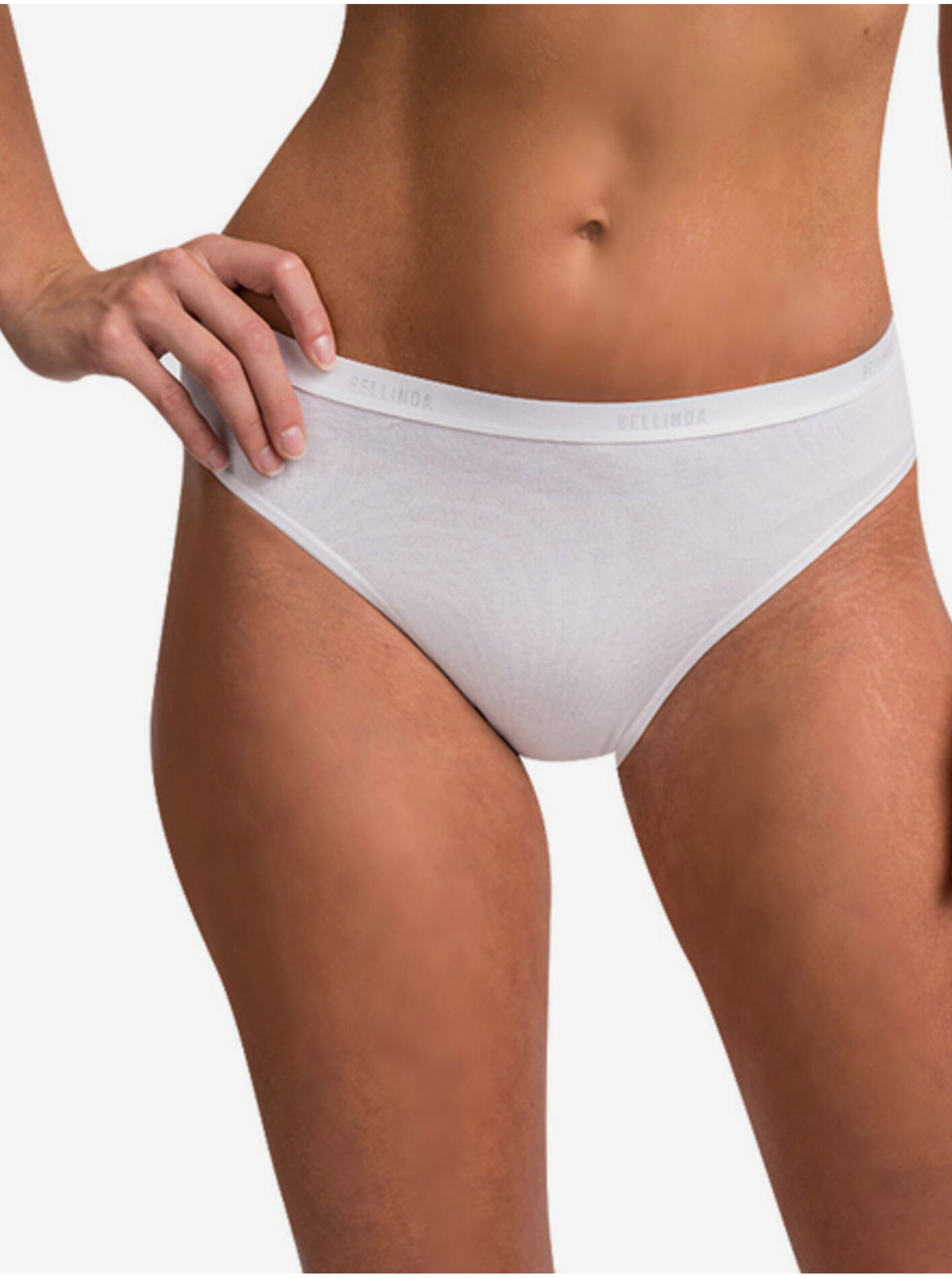 E-shop Bílé dámské kalhotky Bellinda Cotton Minislip