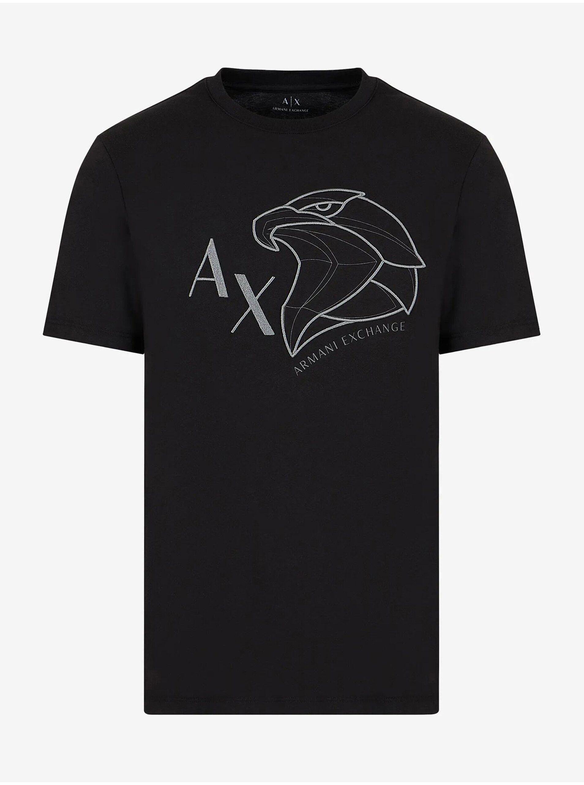 Černé pánské tričko Armani Exchange