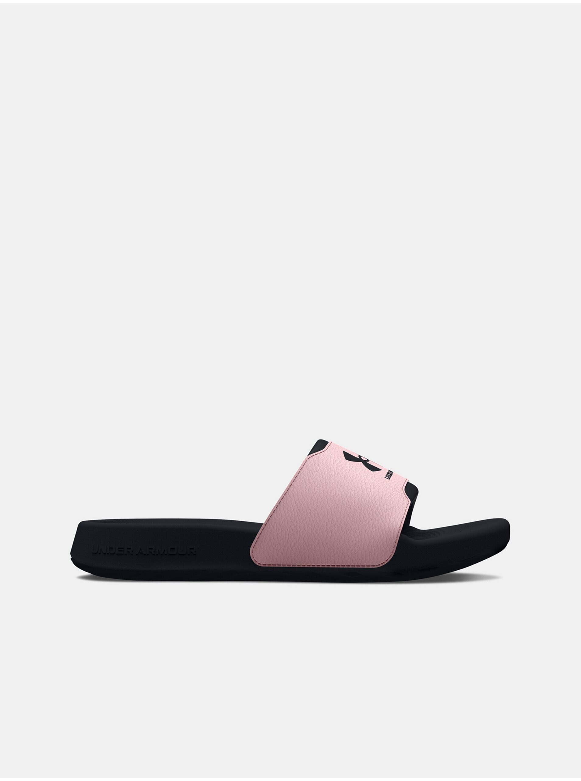 E-shop Černo-růžové holčičí pantofle Under Armour UA G Ignite Select