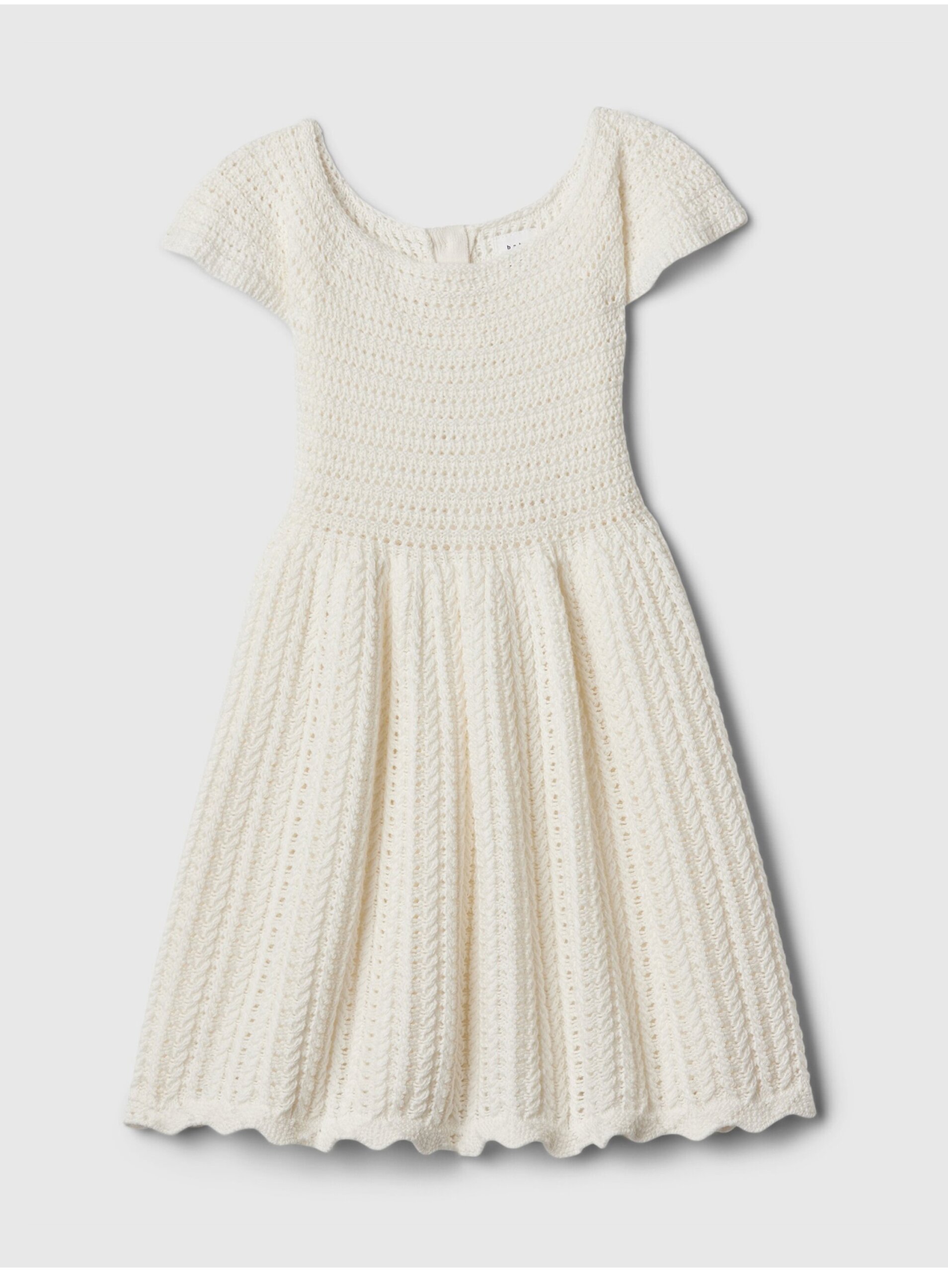 E-shop Biele dievčenské šaty GAP