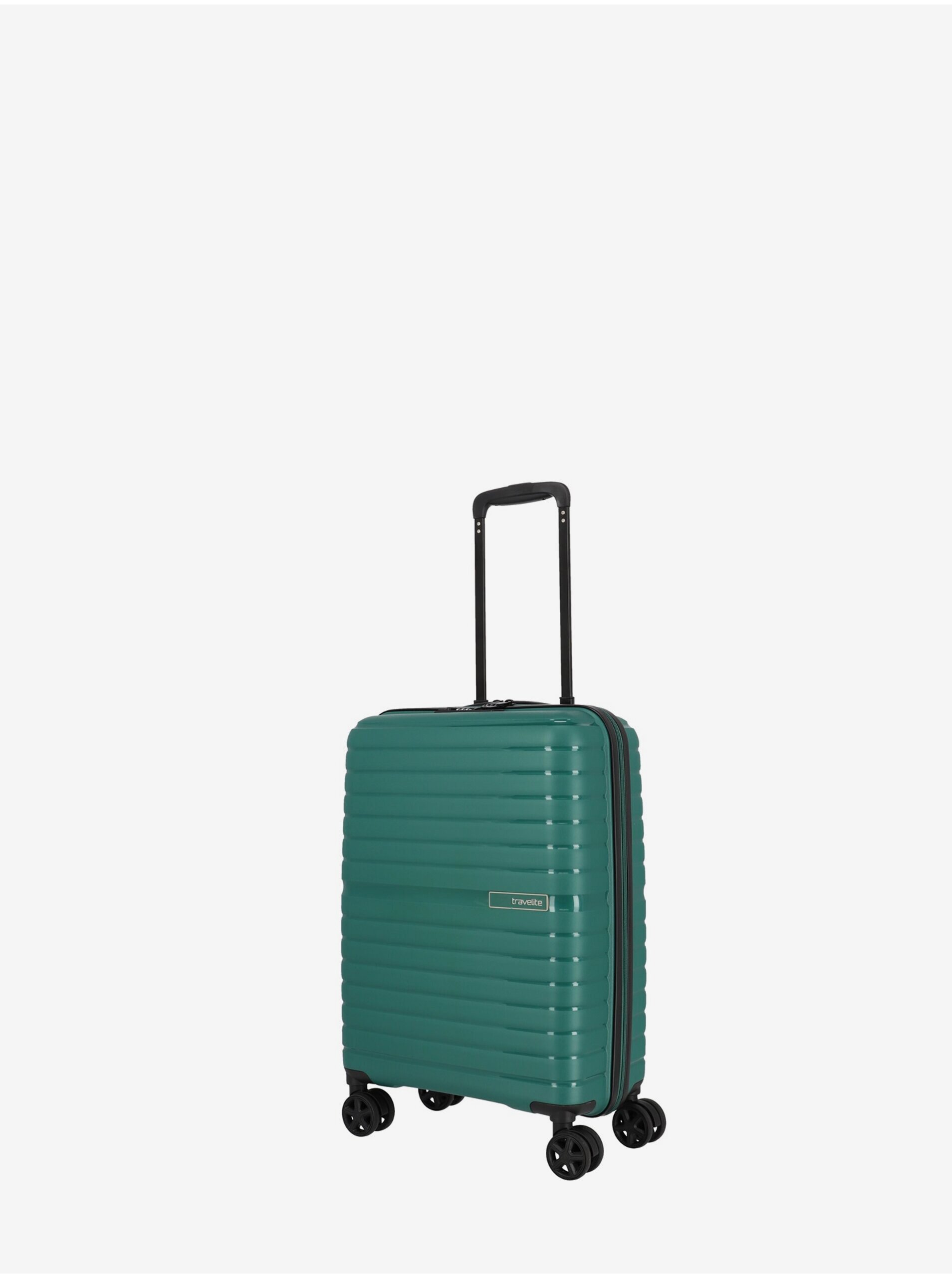 Levně Petrolejový cestovní kufr Travelite Trient S Green