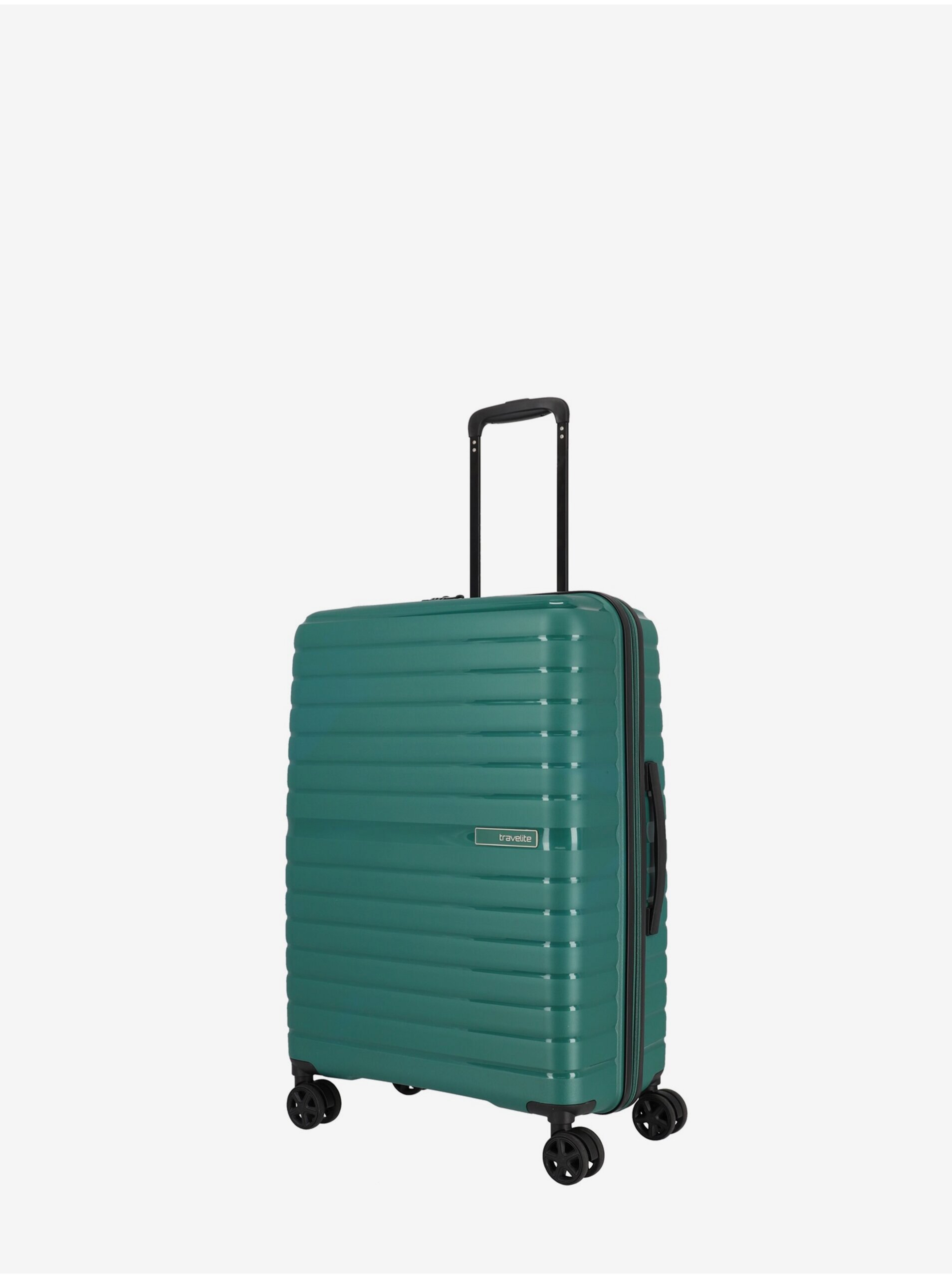 Levně Petrolejový cestovní kufr Travelite Trient M Green