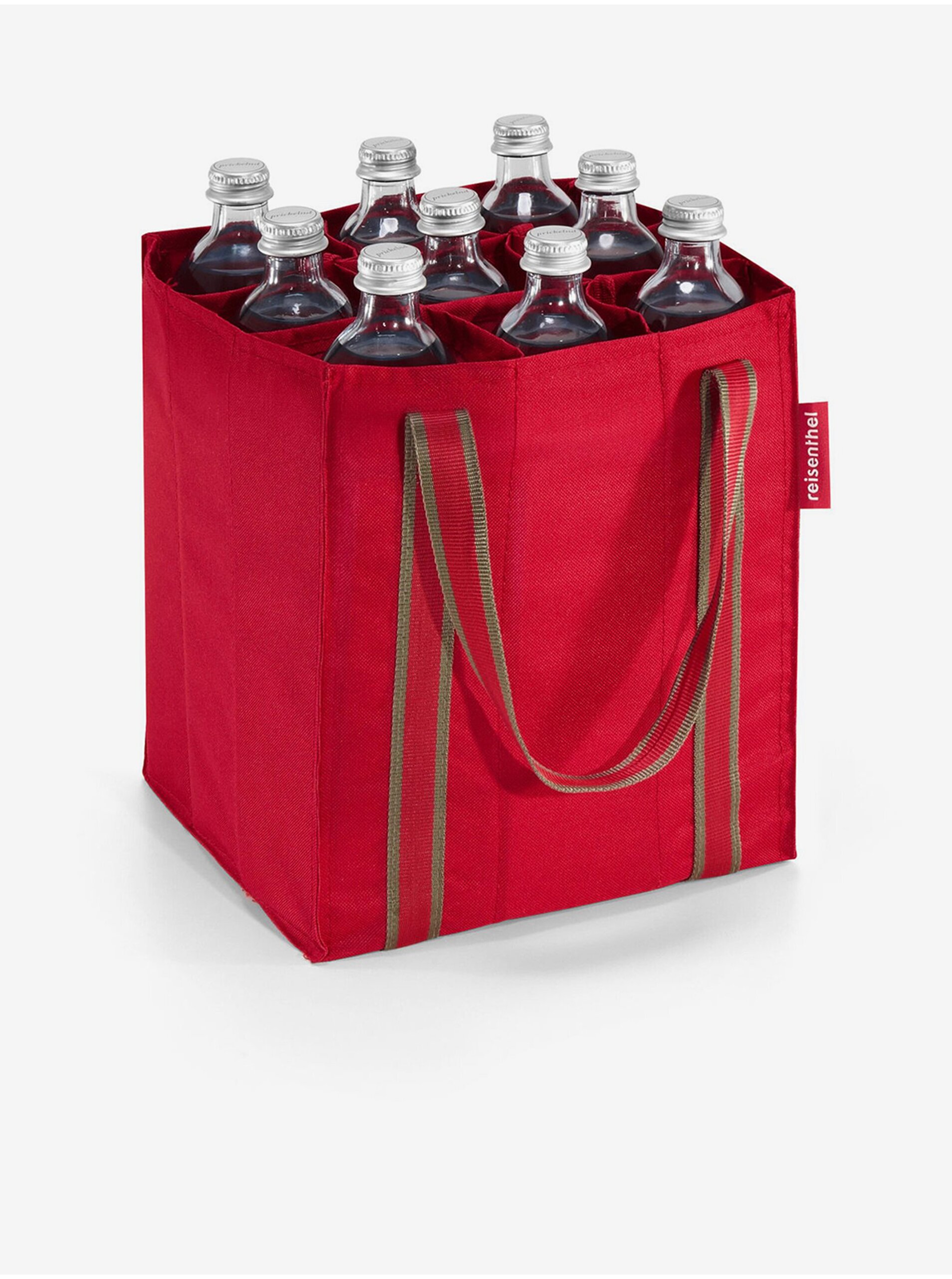 Levně Červená taška na lahve Reisenthel BottleBag Red