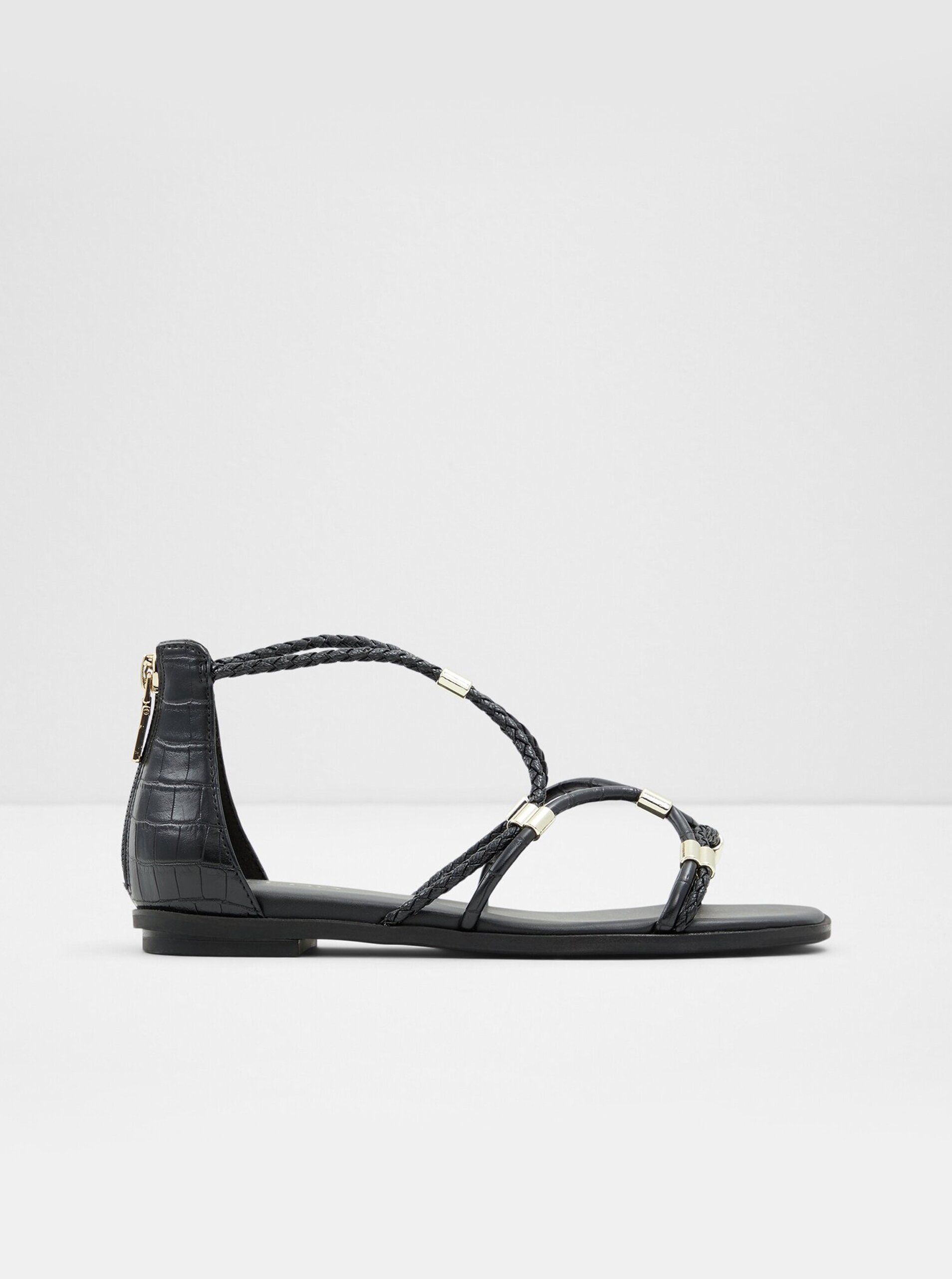 E-shop Čierne dámske sandále Aldo Oceriwenflex