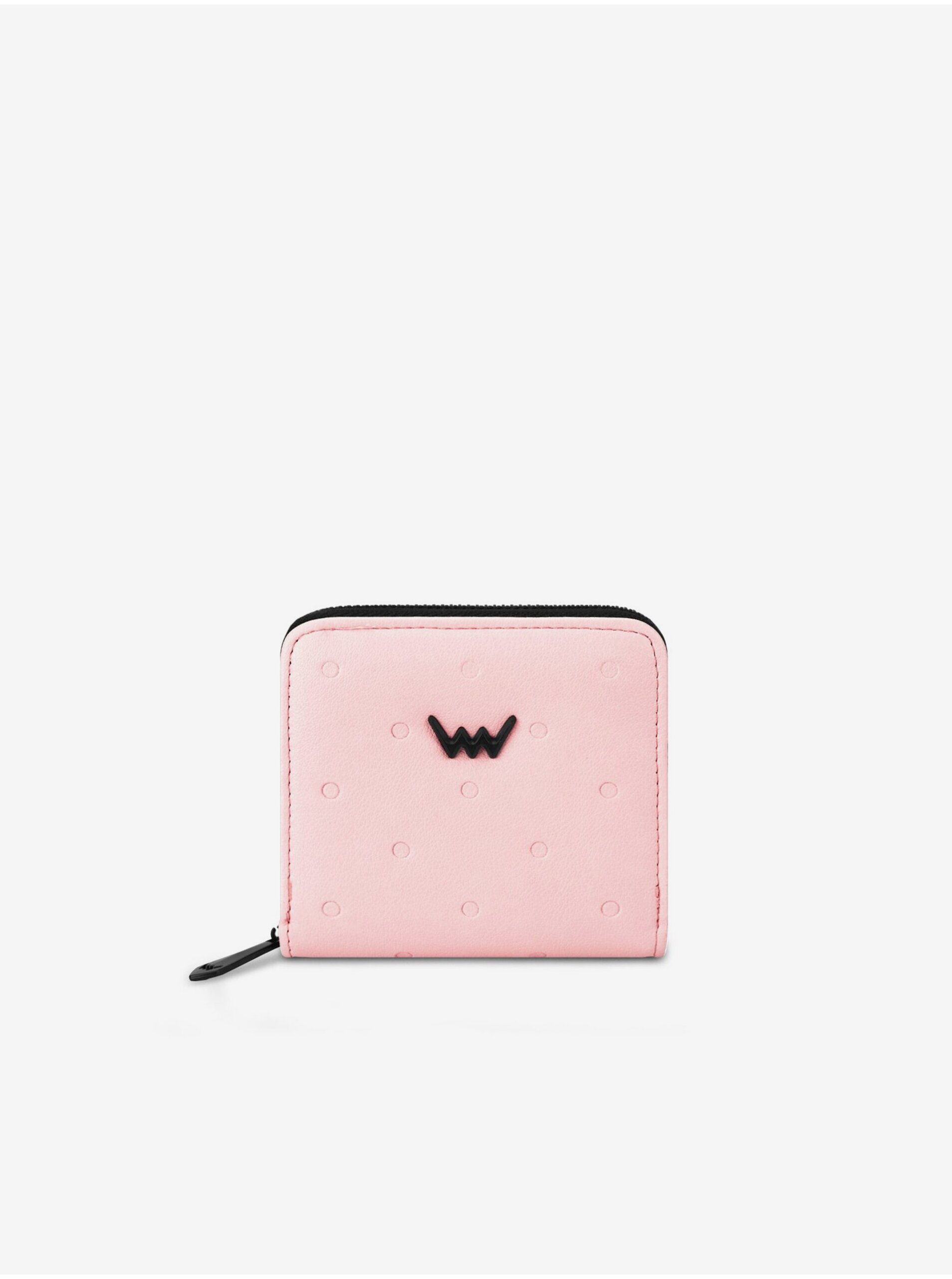 Levně Růžová dámská peněženka Charis Mini Pink