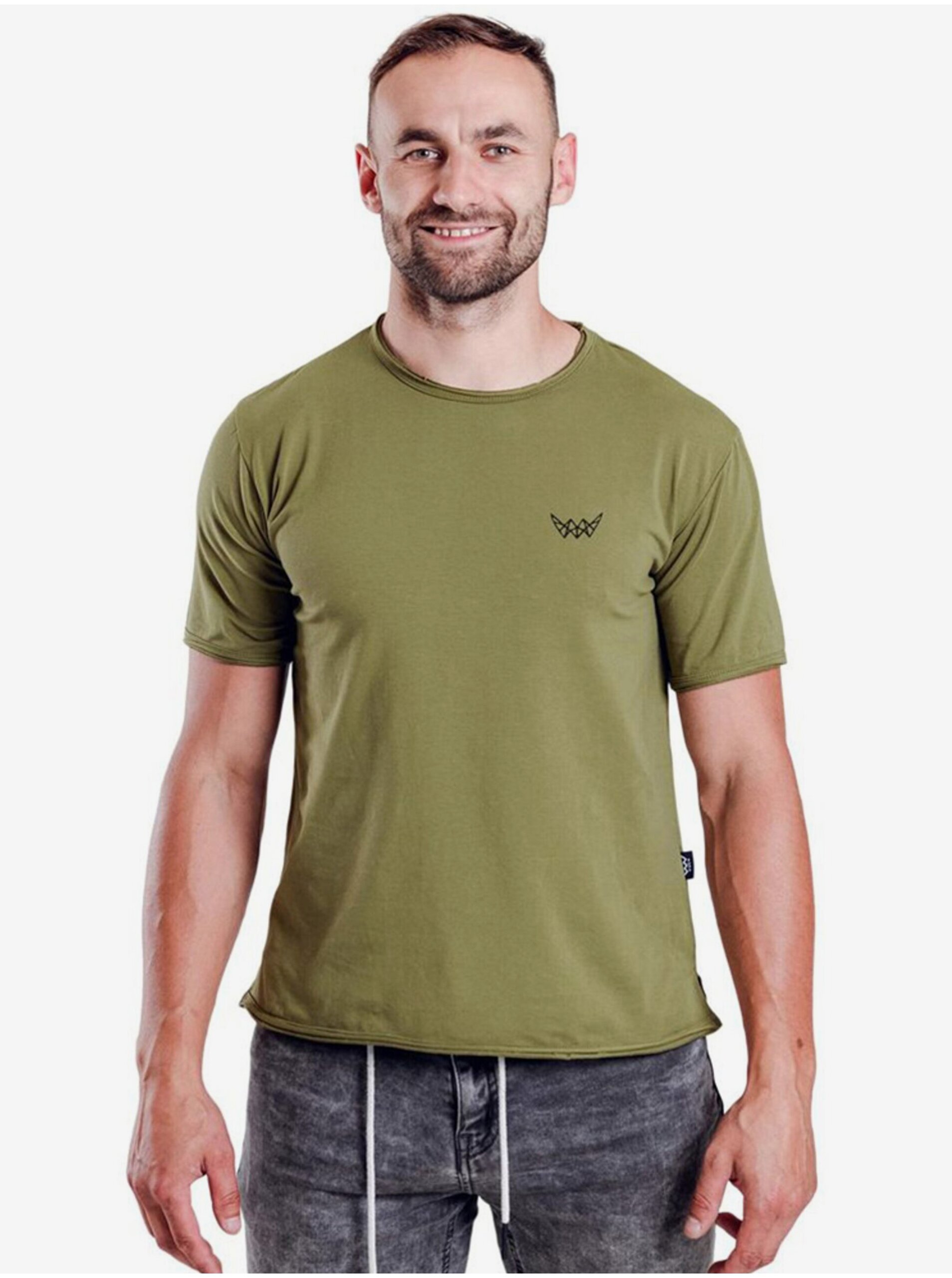 Levně Zelené pánské tričko VUCH Zoran