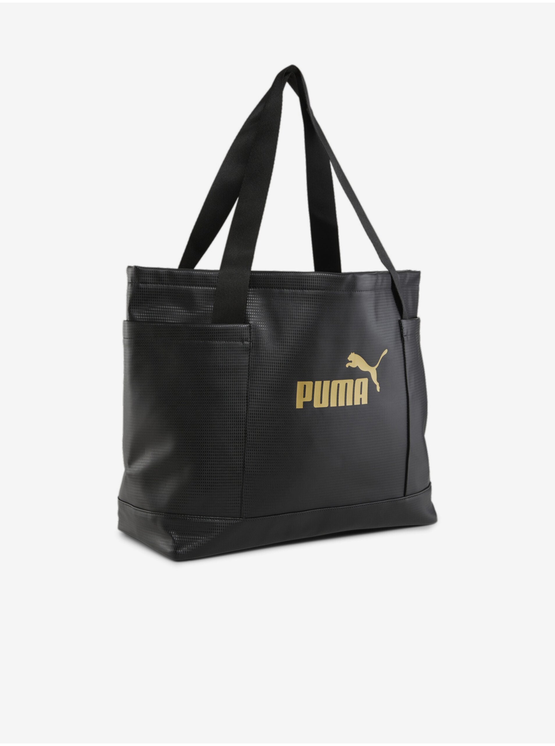 Lacno Čierna dámska taška Puma Core Up Large Shopper