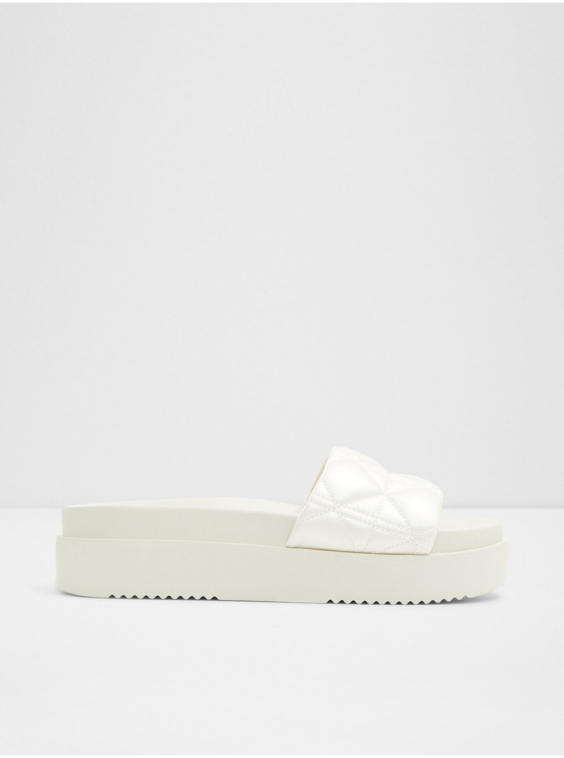 E-shop Bílé dámské pantofle ALDO Aquata