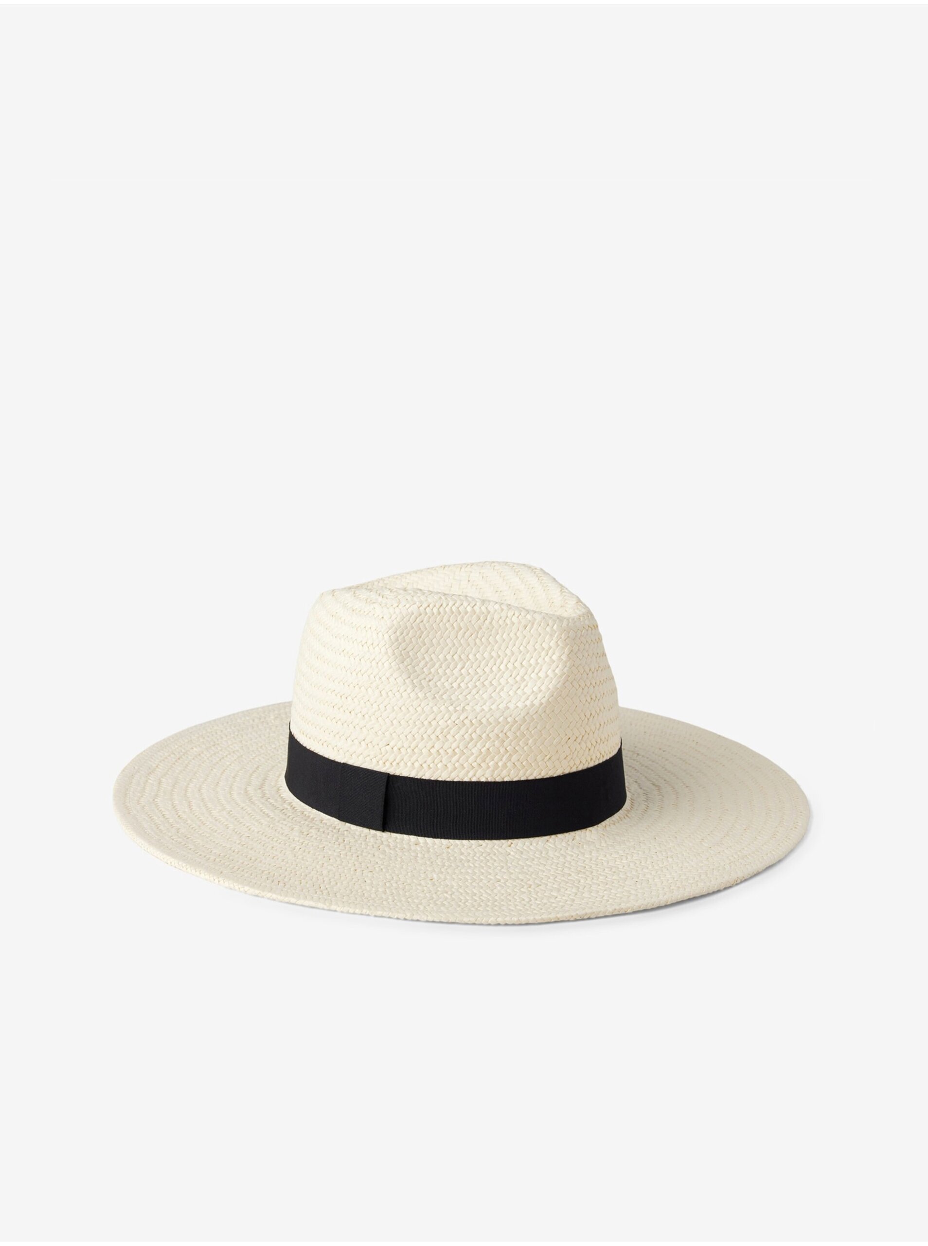 E-shop Béžový dámsky slamený klobúk GAP