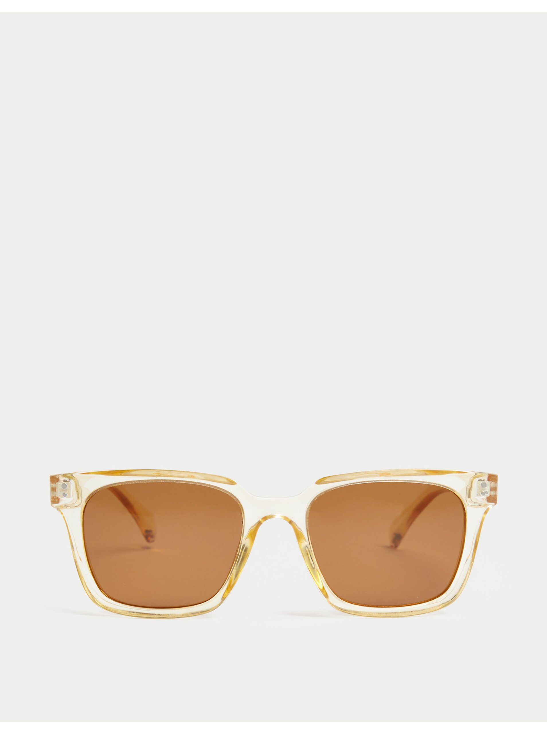 Lacno Slnečné okuliare pre mužov Marks & Spencer - žltá