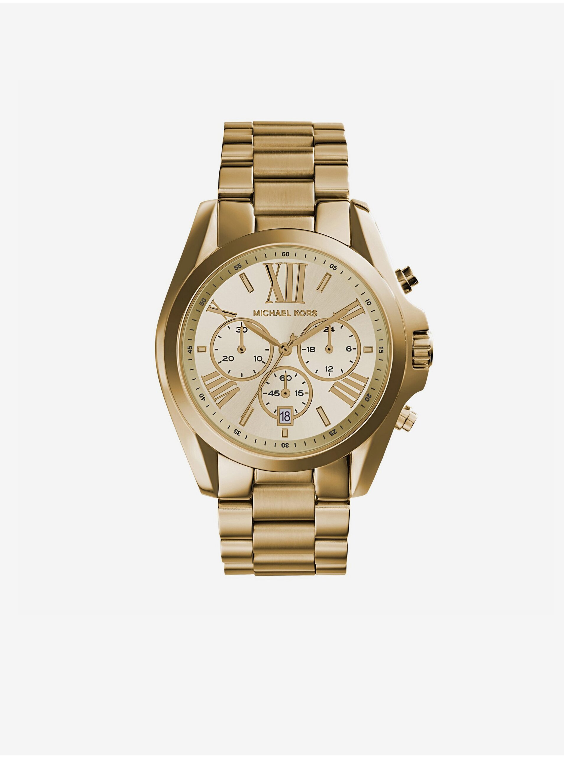Levně Zlaté dámské hodinky Michael Kors Bradshaw