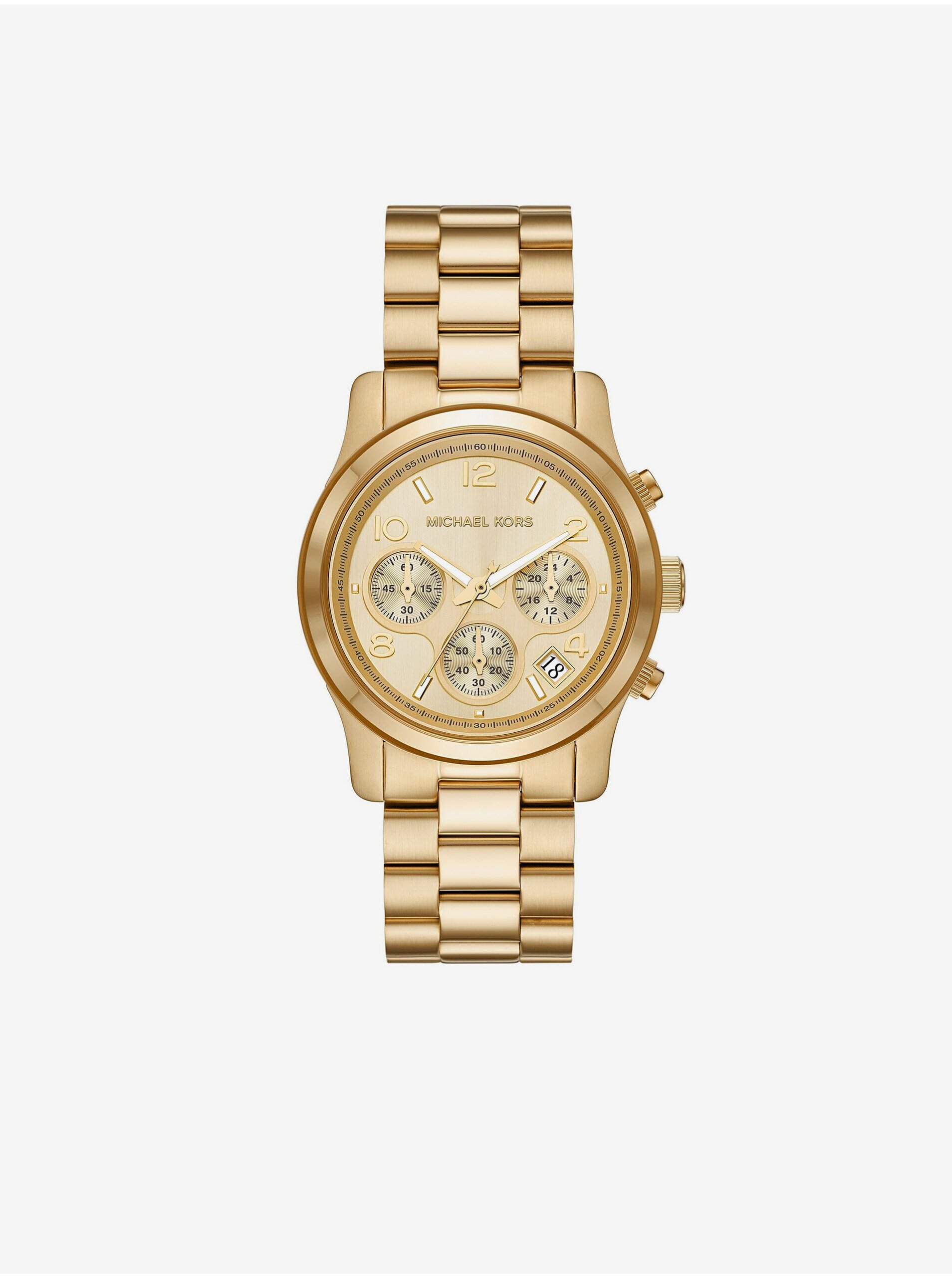 Levně Zlaté dámské hodinky Michael Kors Runway
