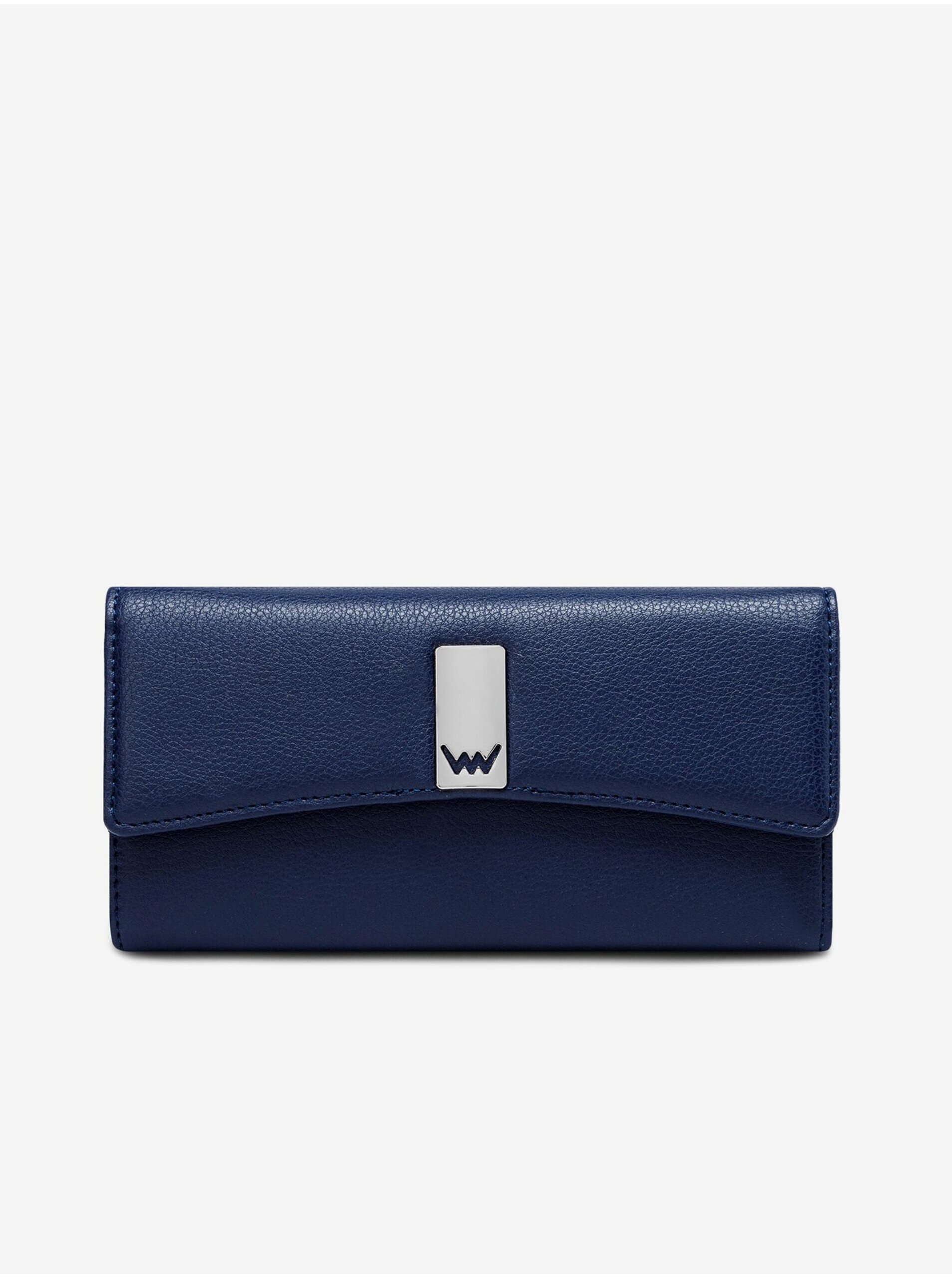 Levně Tmavě modrá dámská velká peněženka Vuch Trix Blue